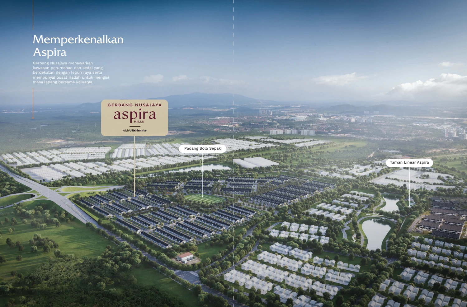 GERBANG NUSAJAYA (GERBANG NUSAJAYA / LAMAN TASIK ASPIRA) Johor | Johor Bahru, Johor | 79200
