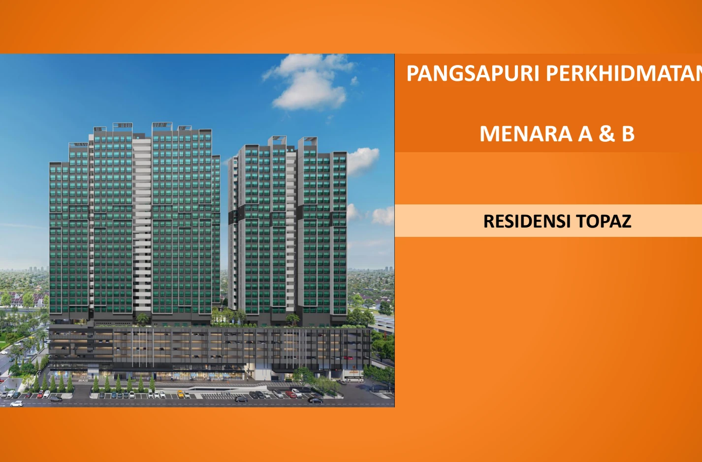 RESIDENSI TOPAZ (RESIDENSI TOPAZ / BANDAR JAYA PUTRA) Johor Bahru, Johor | 81100