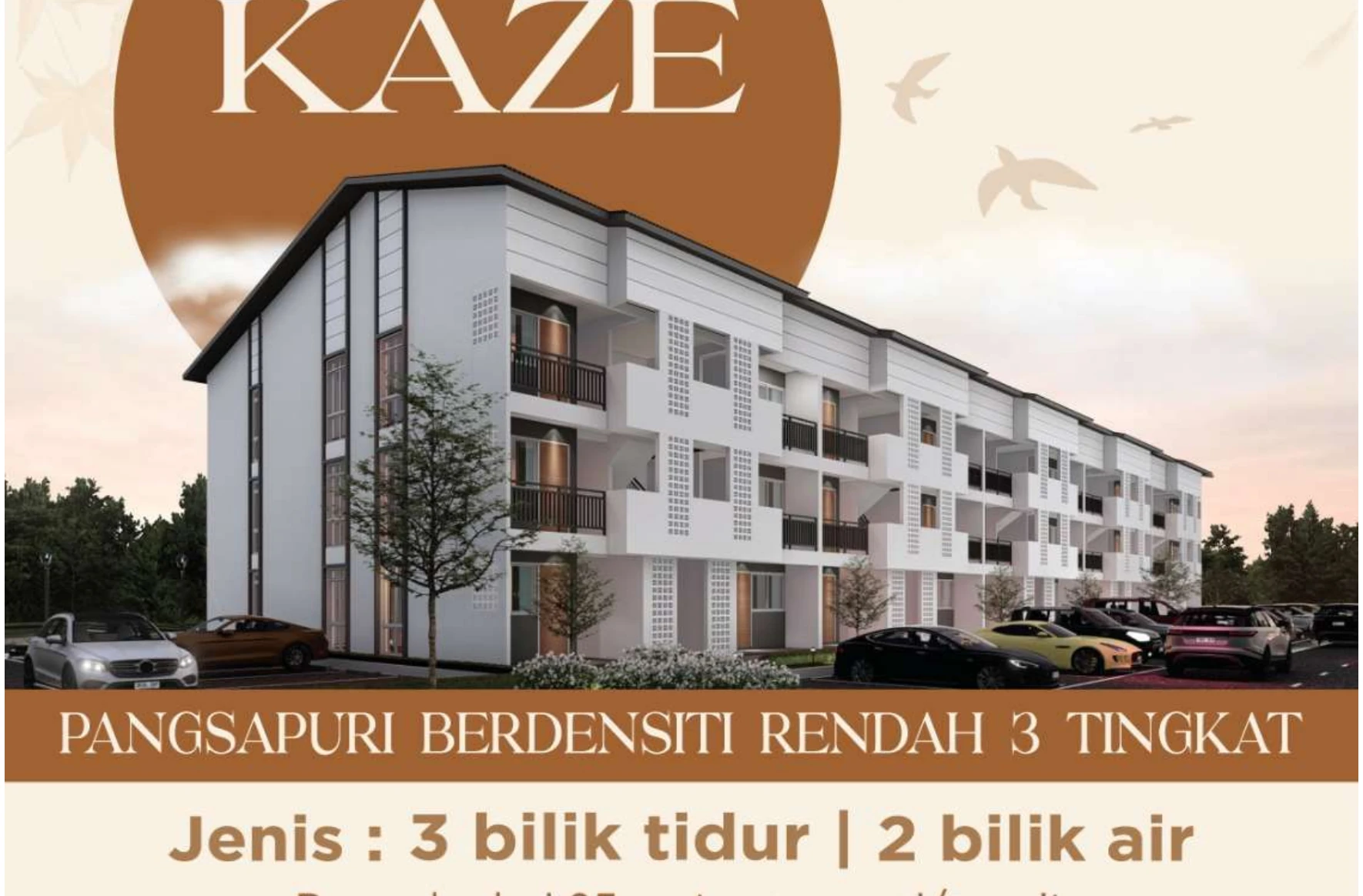 RESIDENSI KAZE (RESIDENSI KAZE / TAMAN BUKIT KAZE - PHASE 2B) 81800