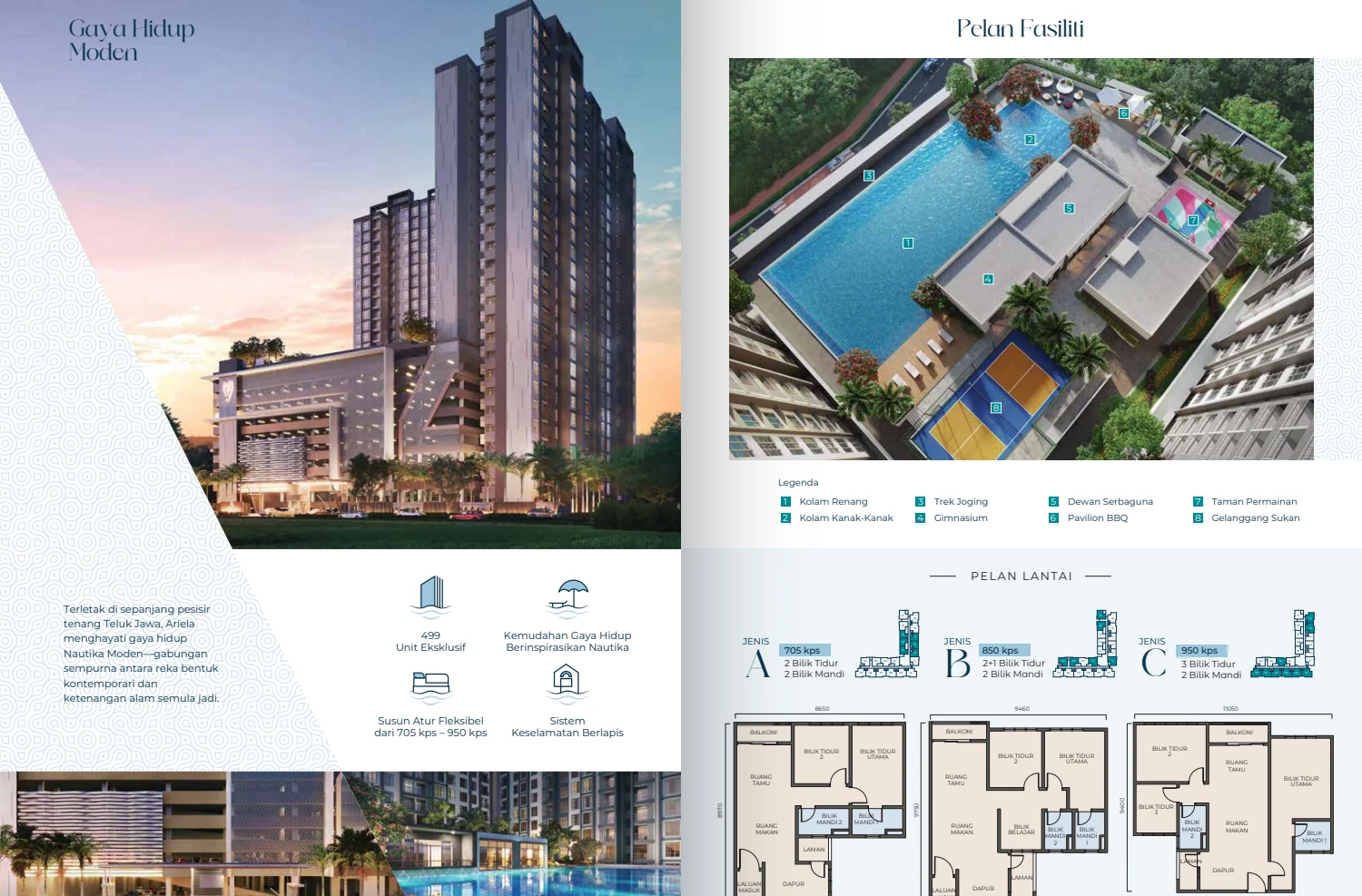 RESIDENSI PERMATA INDAH (RESIDENSI PERMATA INDAH 2 / RESIDENSI PERBADANAN ISLAM TELUK PERMATA / RESIDENSI PERMATA INDAH) Johor Bahru, Johor | 81750