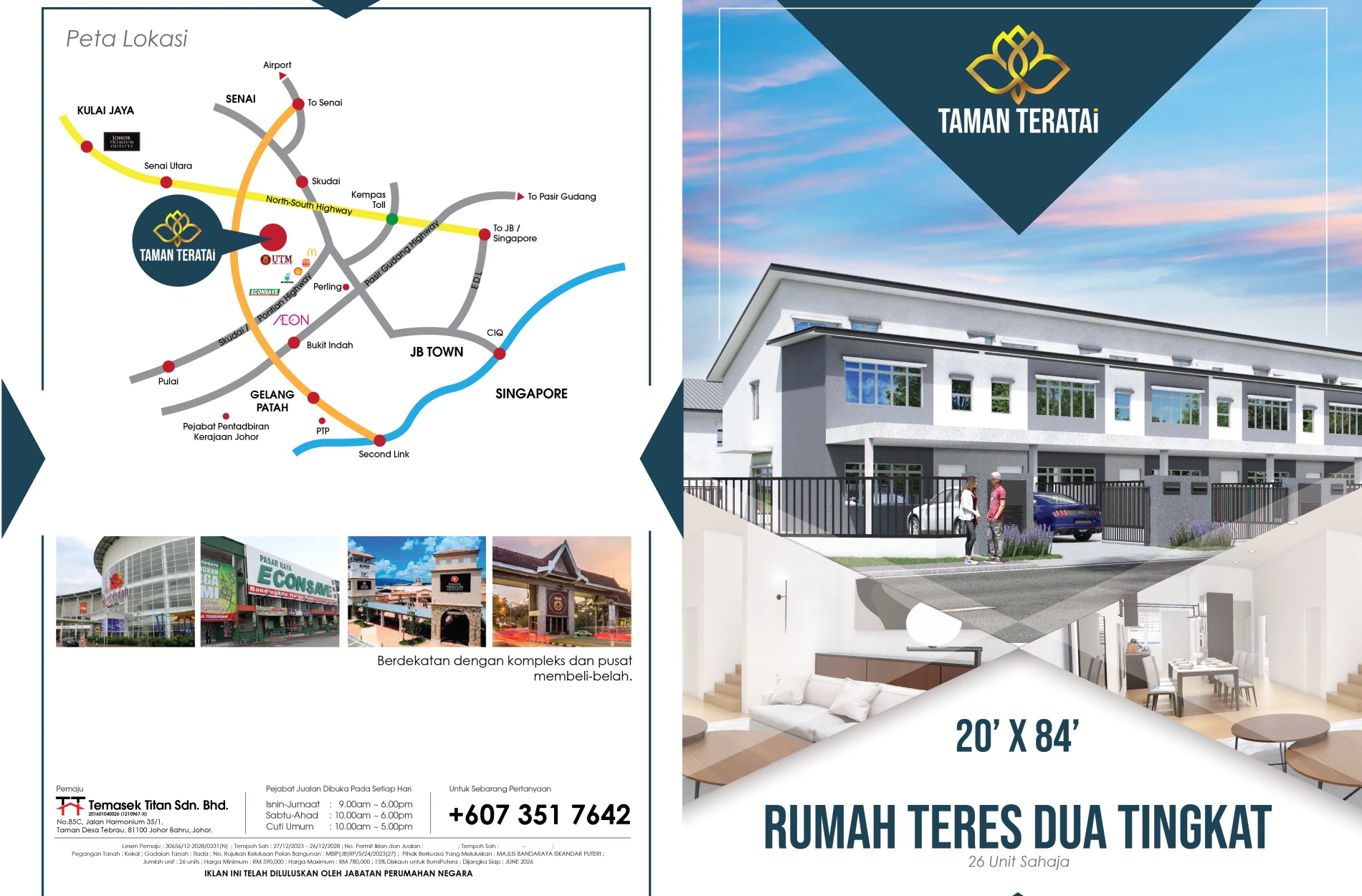 TAMAN TERATAI 81300