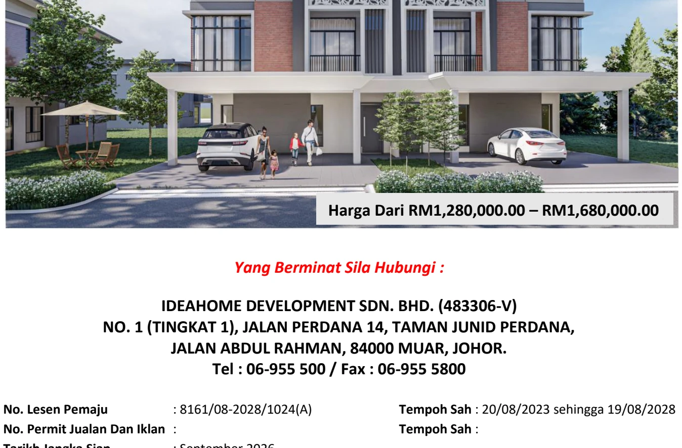 TAMAN SUNGAI ABONG Muar, Johor