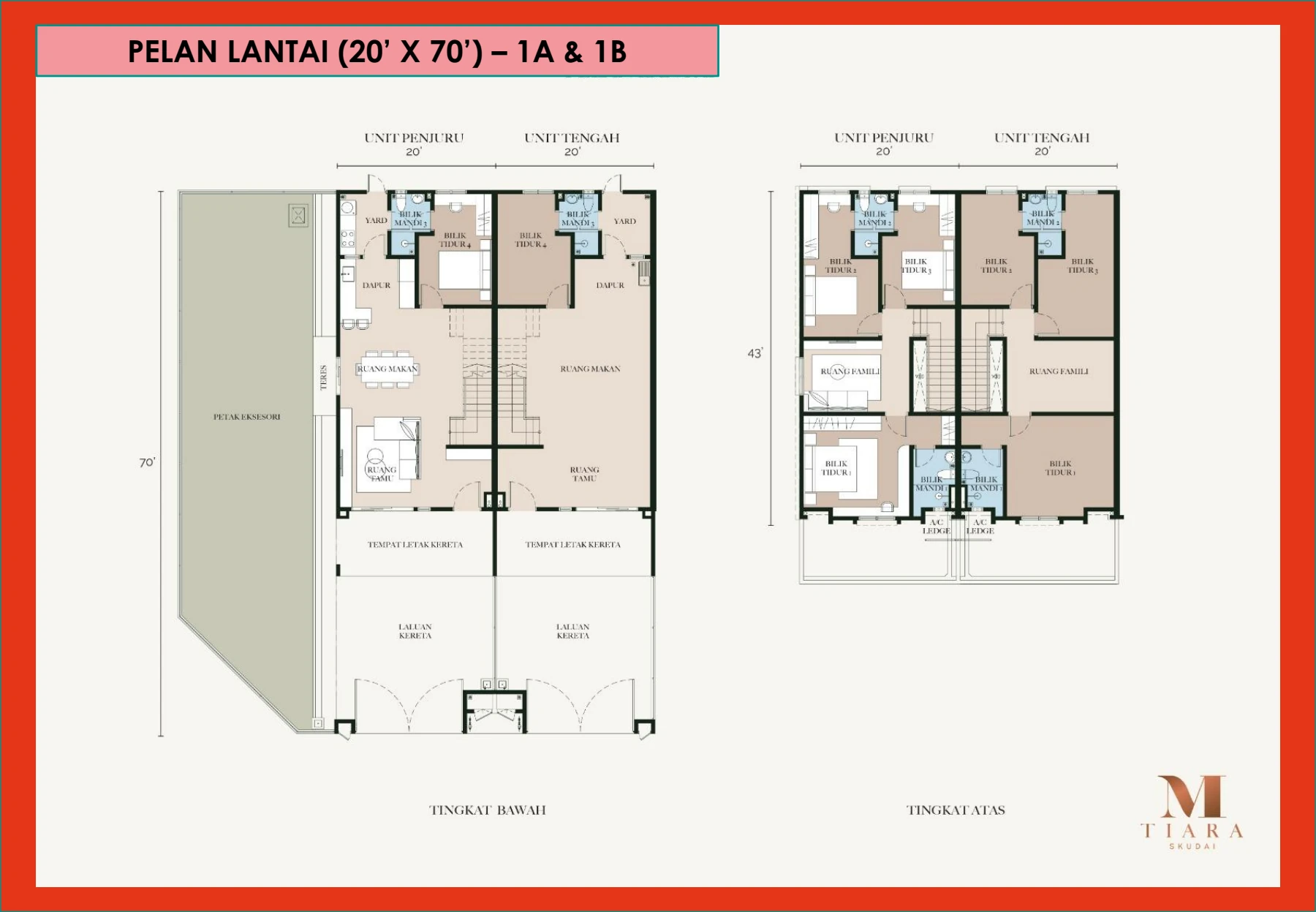 TAMAN TIARA INDAH (TAMAN TIARA INDAH / TAMAN TIARA INDAH (M TIARA)) Pelan Lantai - 10279-8
