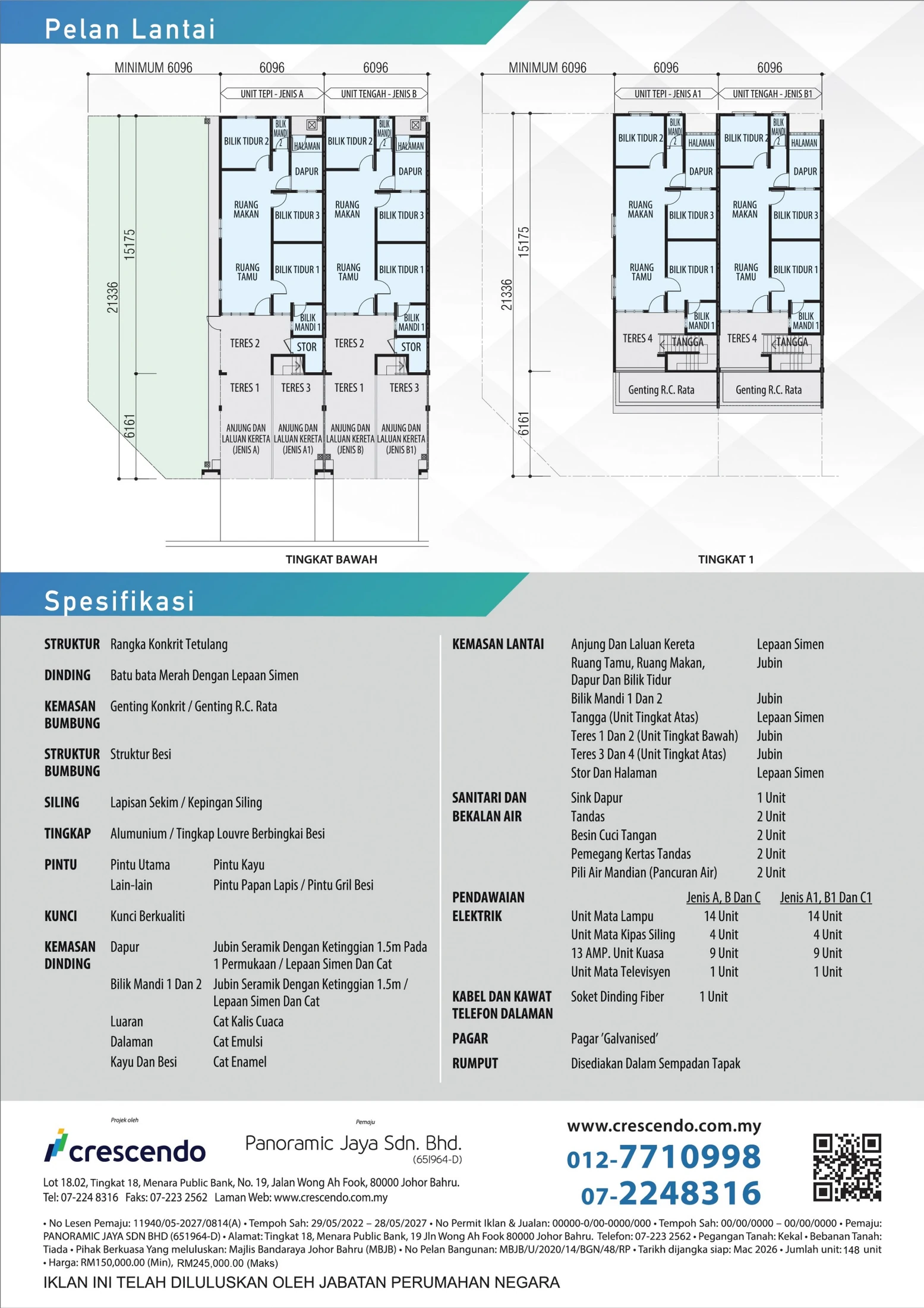 RUMAH BANDAR PALMA KIPAS Layout - 11940-5 - page 2