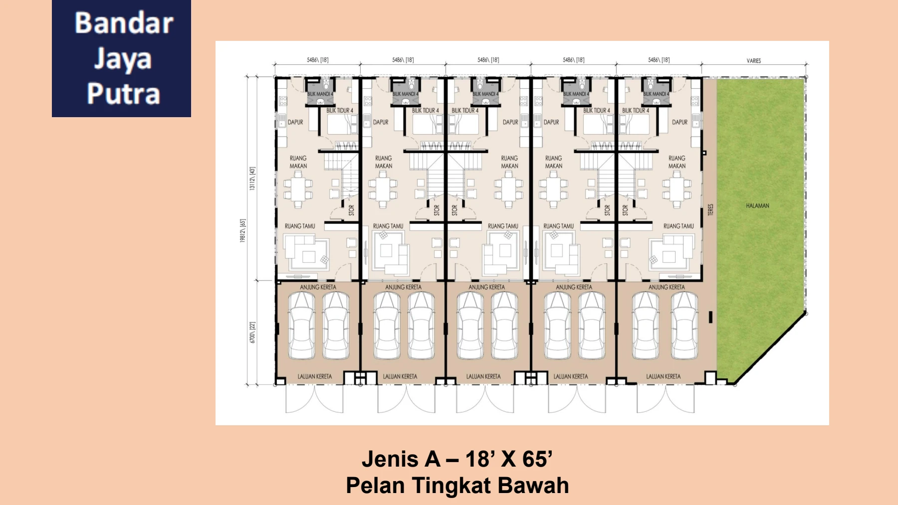 RESIDENSI TOPAZ (RESIDENSI TOPAZ / BANDAR JAYA PUTRA) Jenis A - 19841-11