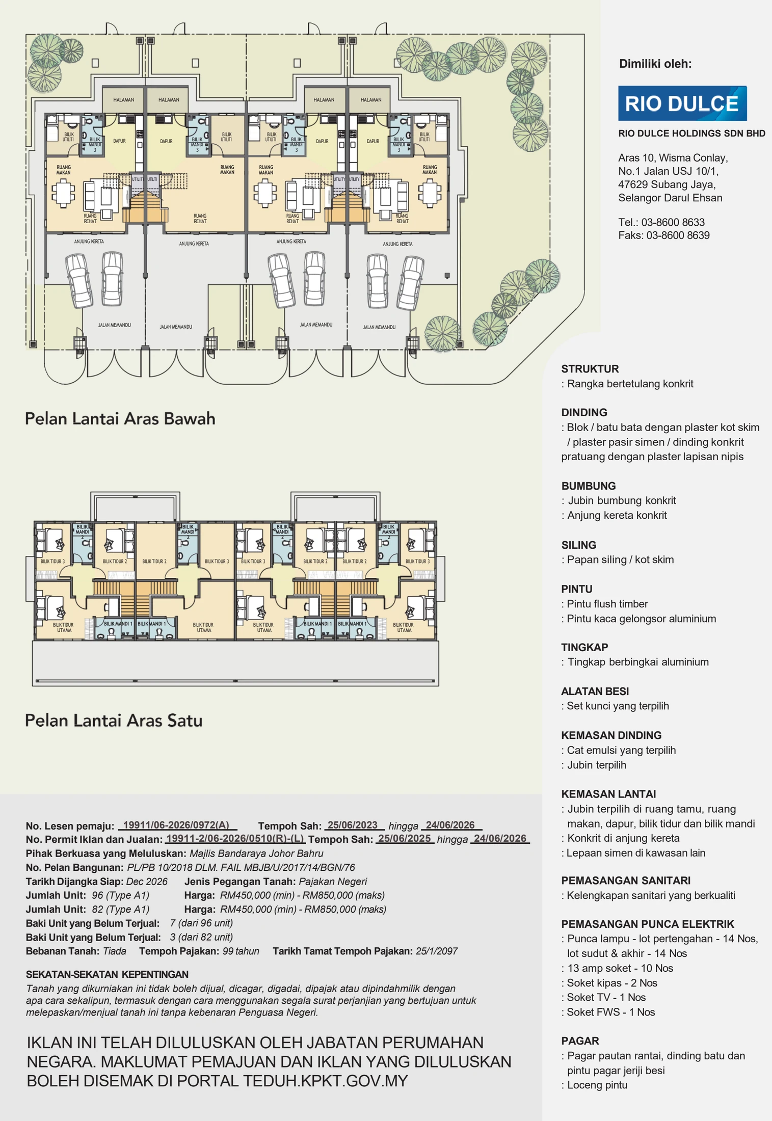 TAMAN IMPIAN JAYA, SENAI Layout - 19911-2 - page 2