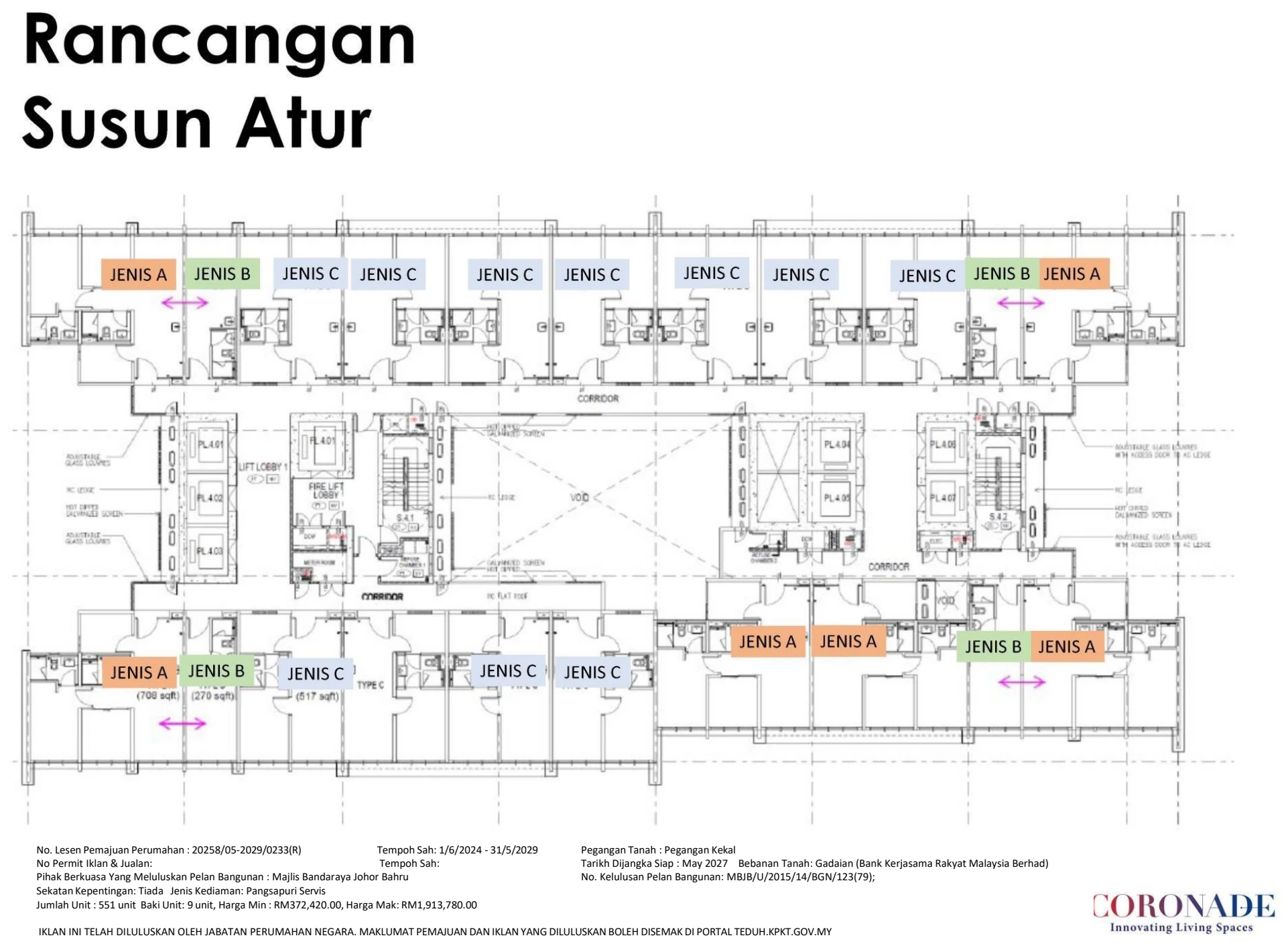 CORONATION SQUARE, MENARA 3 Layout - 20258-1 - page 5