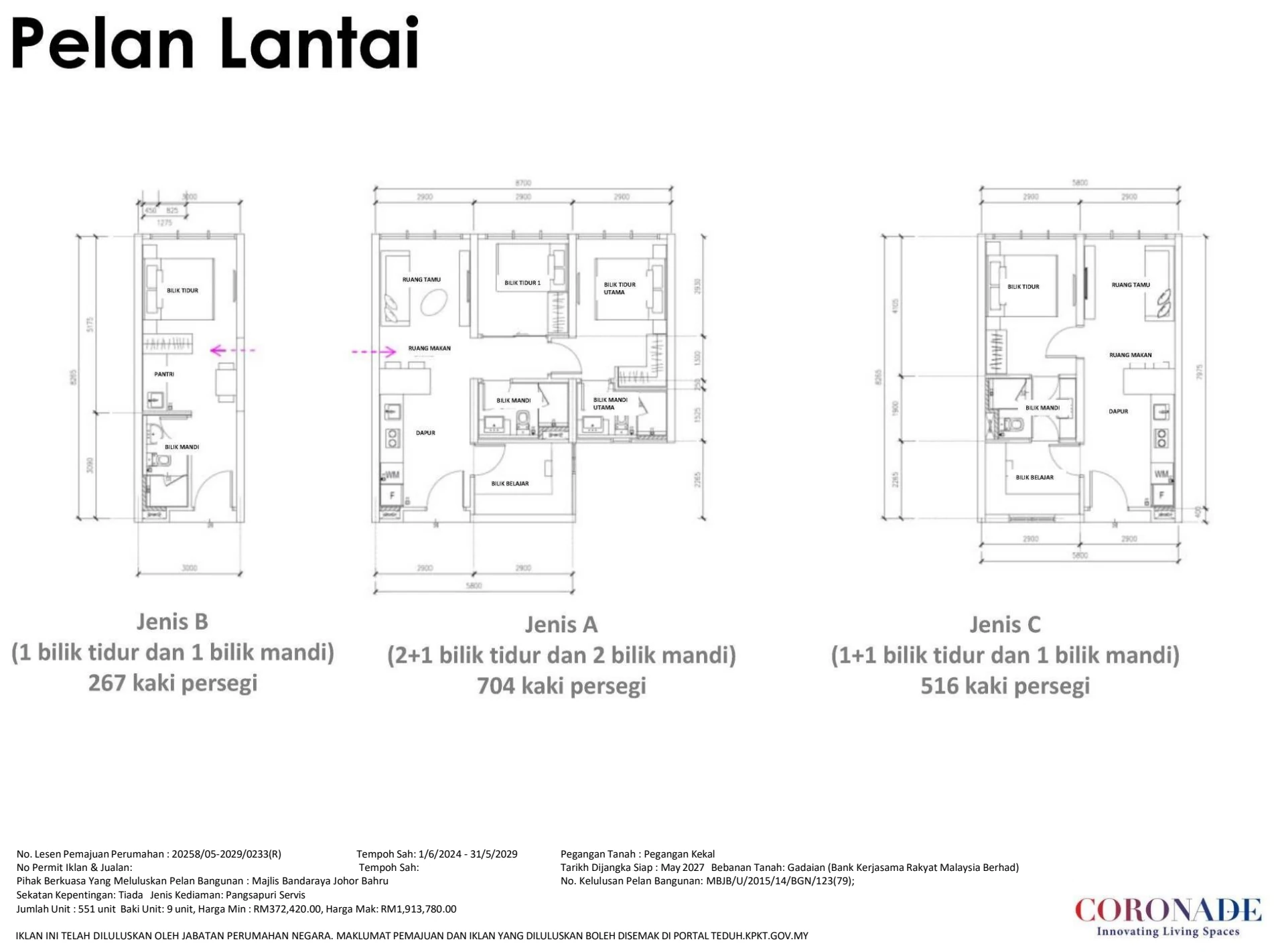 CORONATION SQUARE, MENARA 3 Layout - 20258-1 - page 6