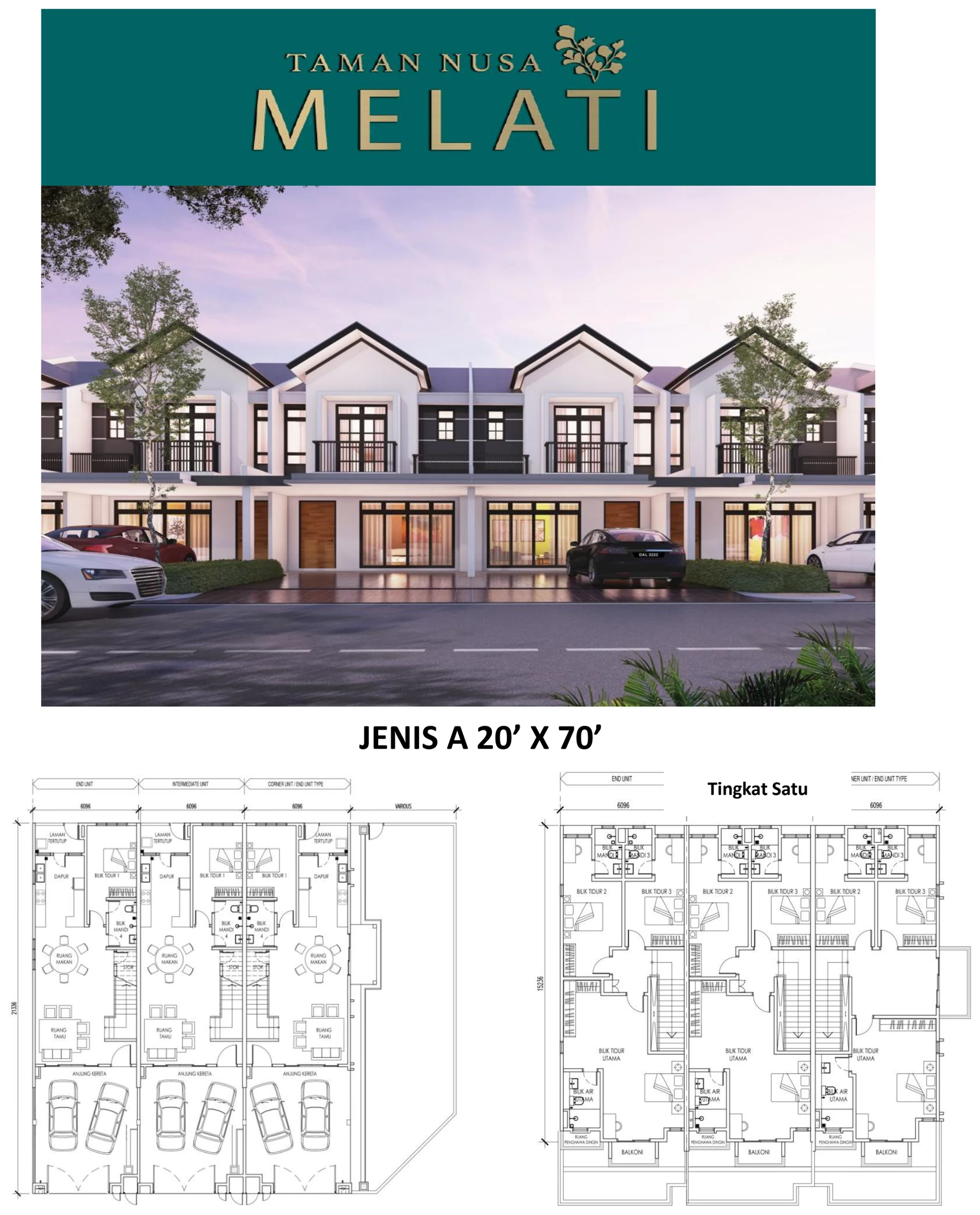 TAMAN NUSA MELATI Layout - 30601-1 - page 1