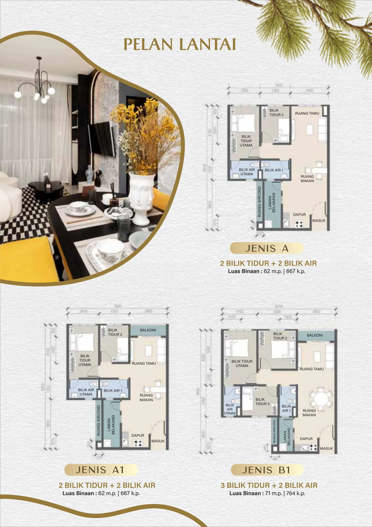 RESIDENSI PINEGATE Pelan Lantai - 30680-2