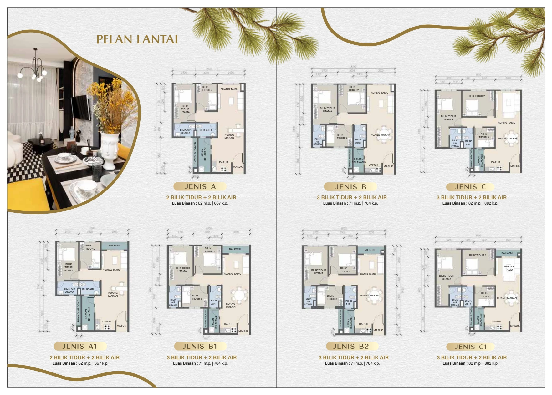 RESIDENSI PINEGATE Pelan Lantai - 30680-2