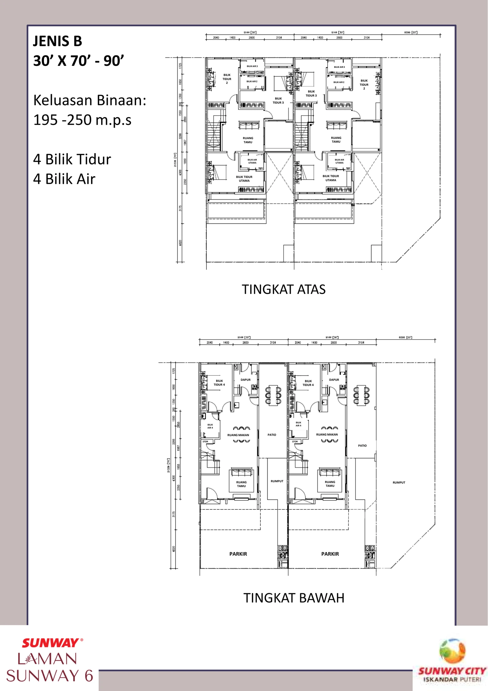 LAMAN SUNWAY 6 Jenis B - 30747-1