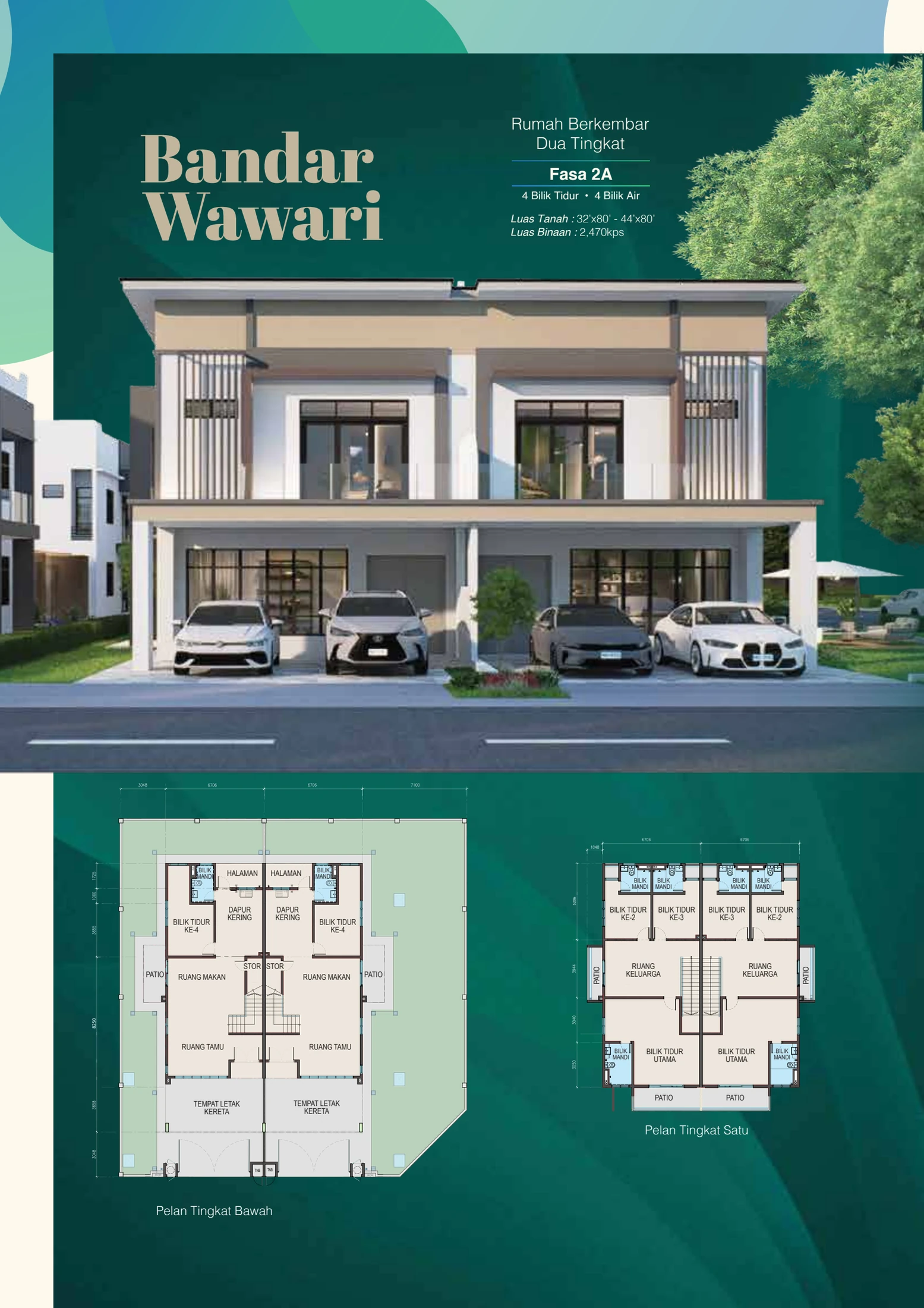 BANDAR WAWARI Pelan Tingkat - 31063-1
