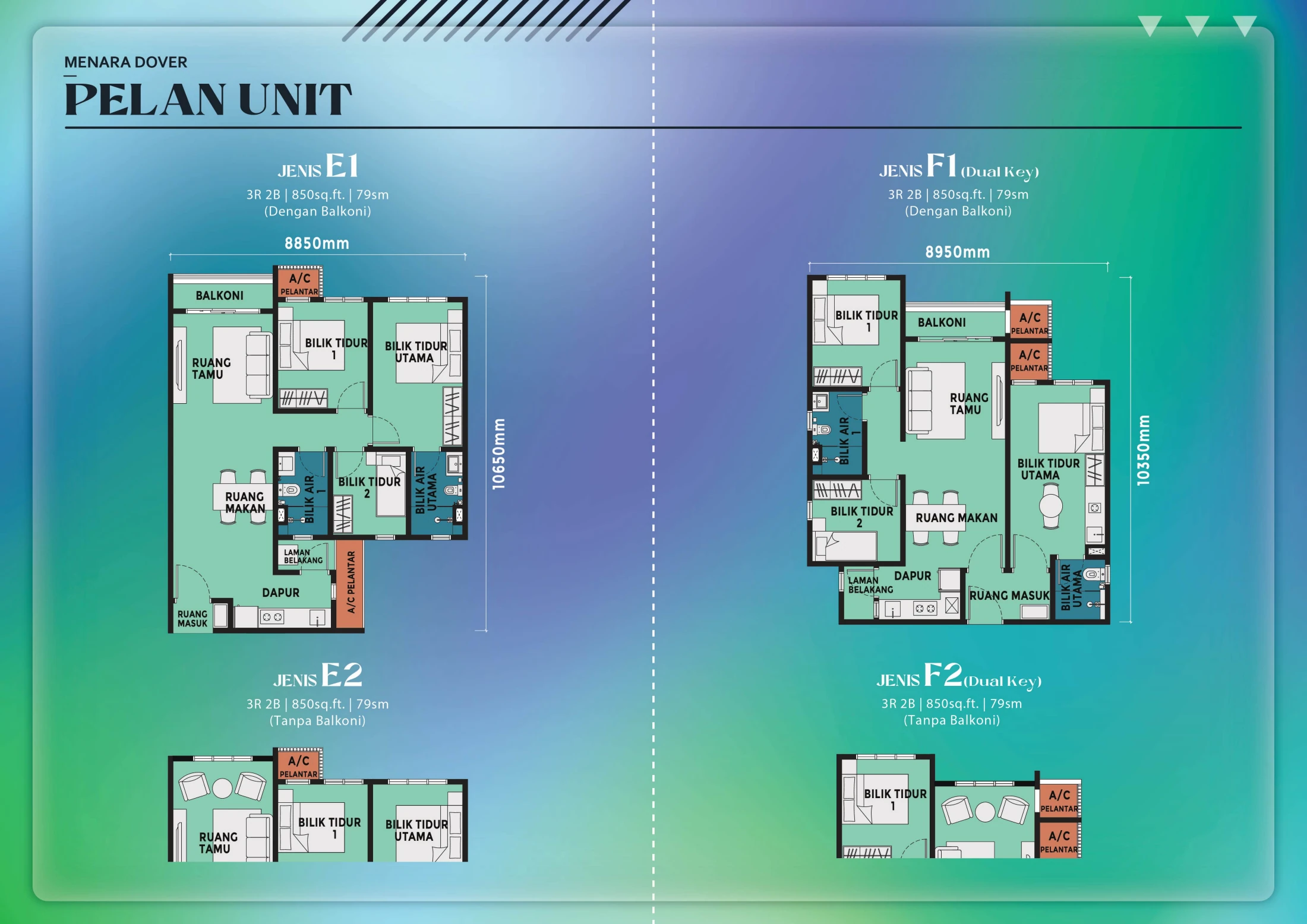 RESIDENSI DATARAN SELATAN (DOVER TOWER) Layout - 31100-1 - page 7