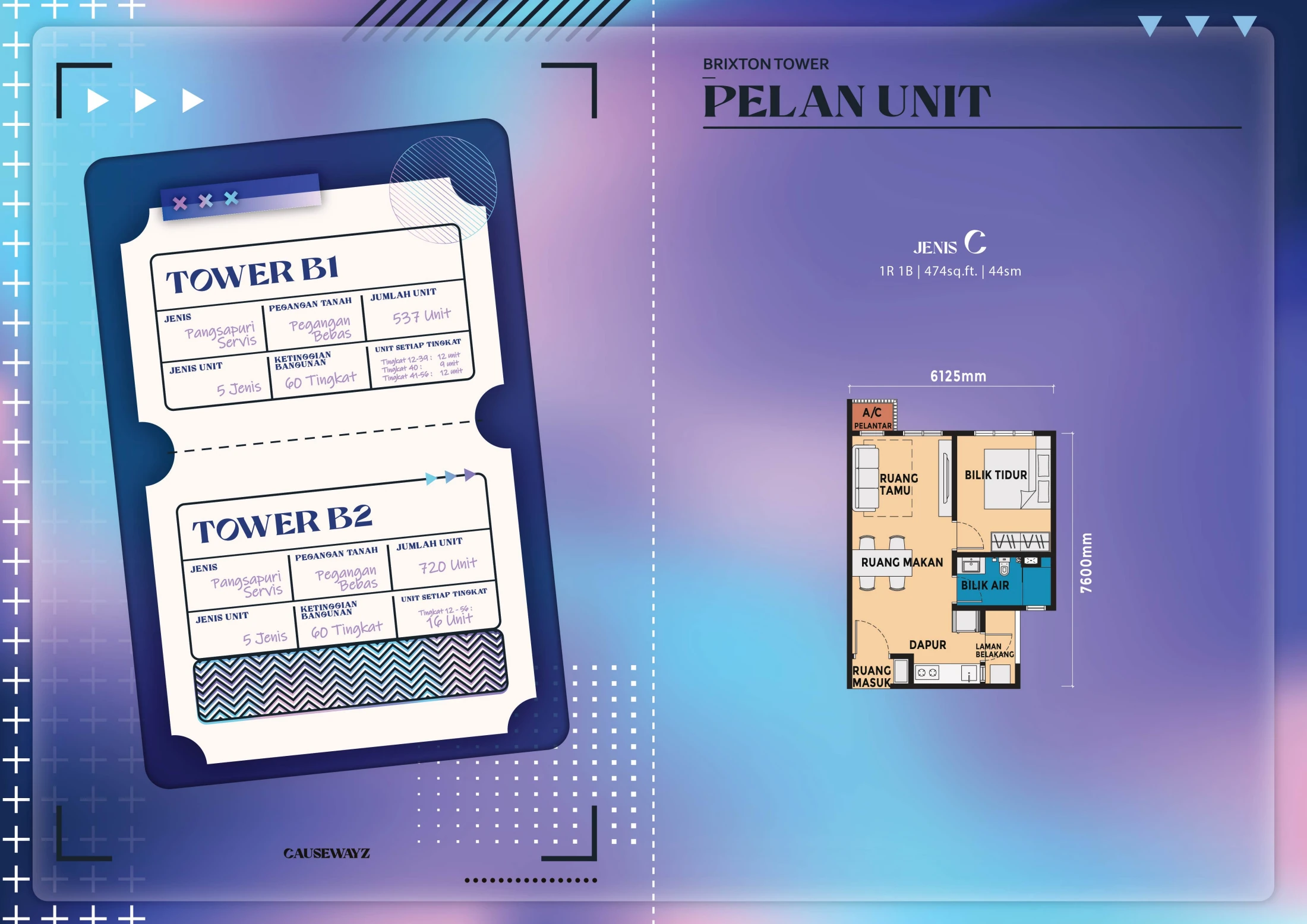 RESIDENSI DATARAN SELATAN (DOVER TOWER) Layout - 31100-2 - page 5