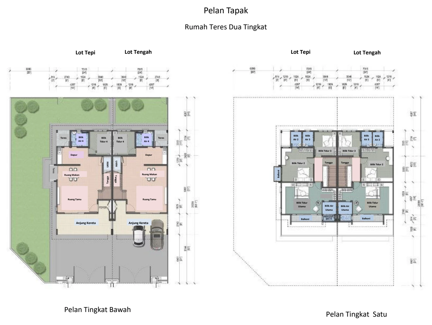 TAMAN PELANGI INDAH Pelan Tingkat - 7180-39