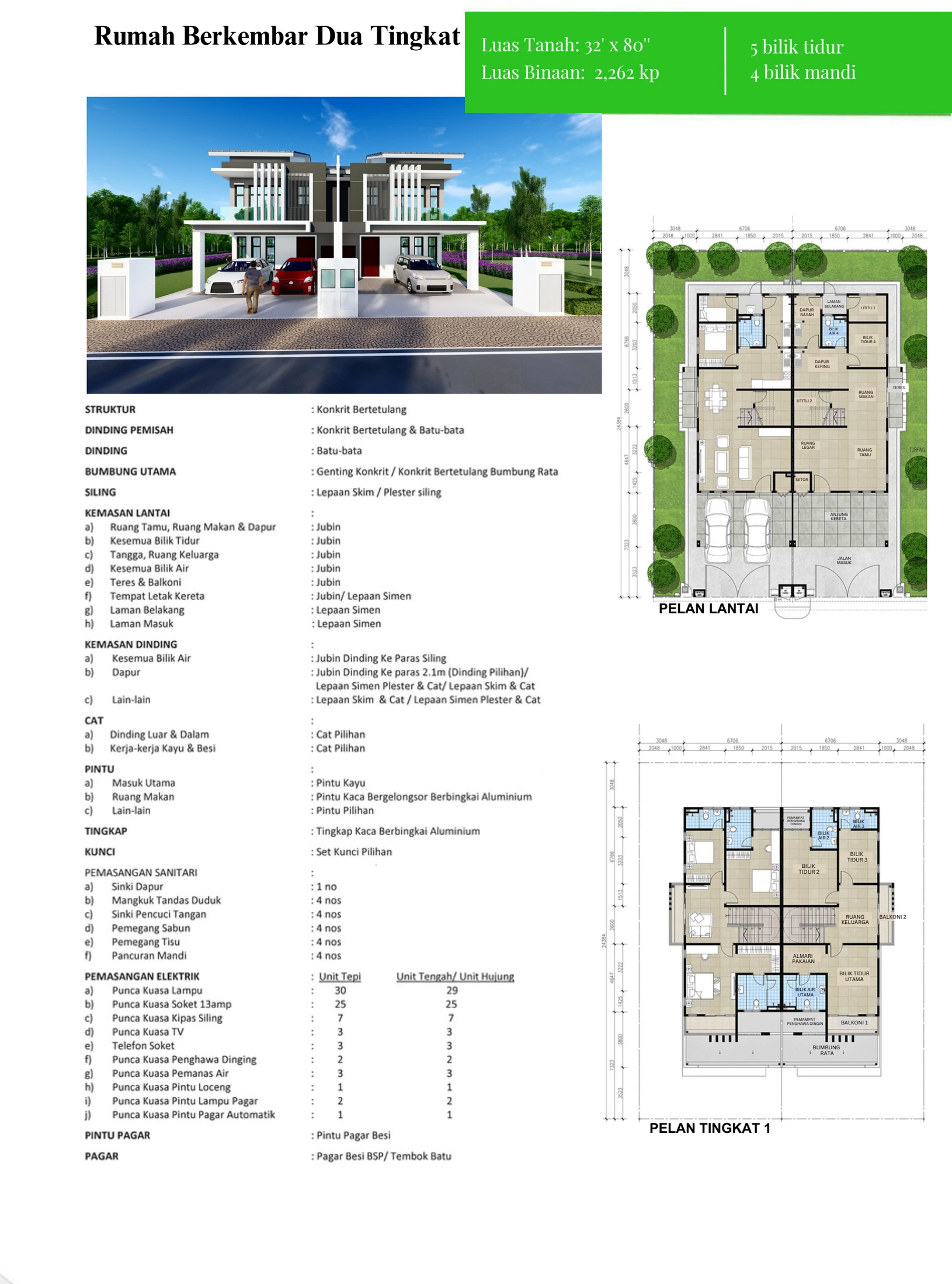 TAMAN SELESA INDAH Pelan Lantai - 7576-15