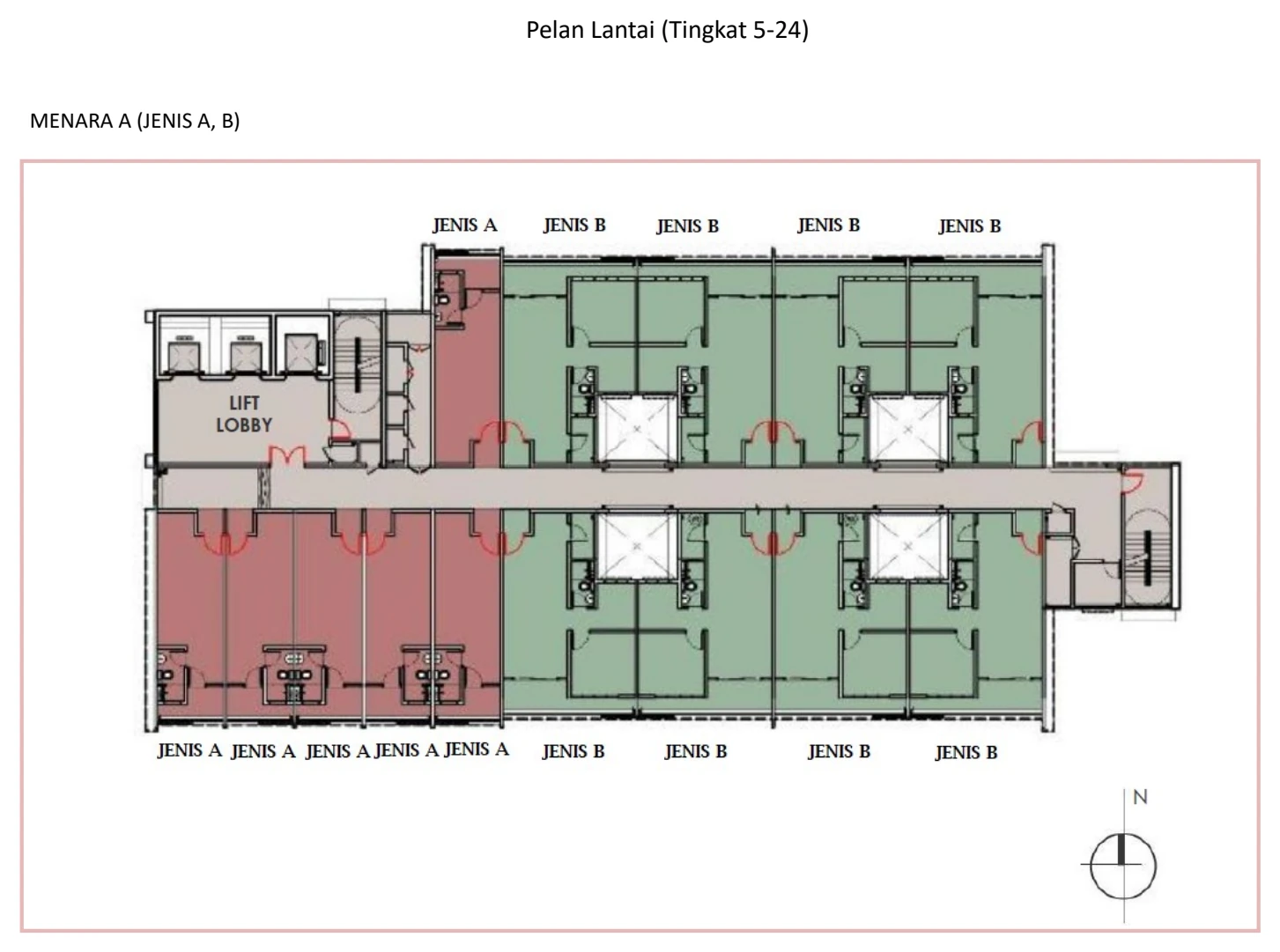 LAMAN BUKIT Pelan Lantai - 8118-78