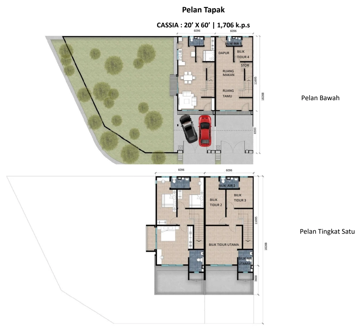 LAMAN BUKIT Pelan Tingkat - 8118-80
