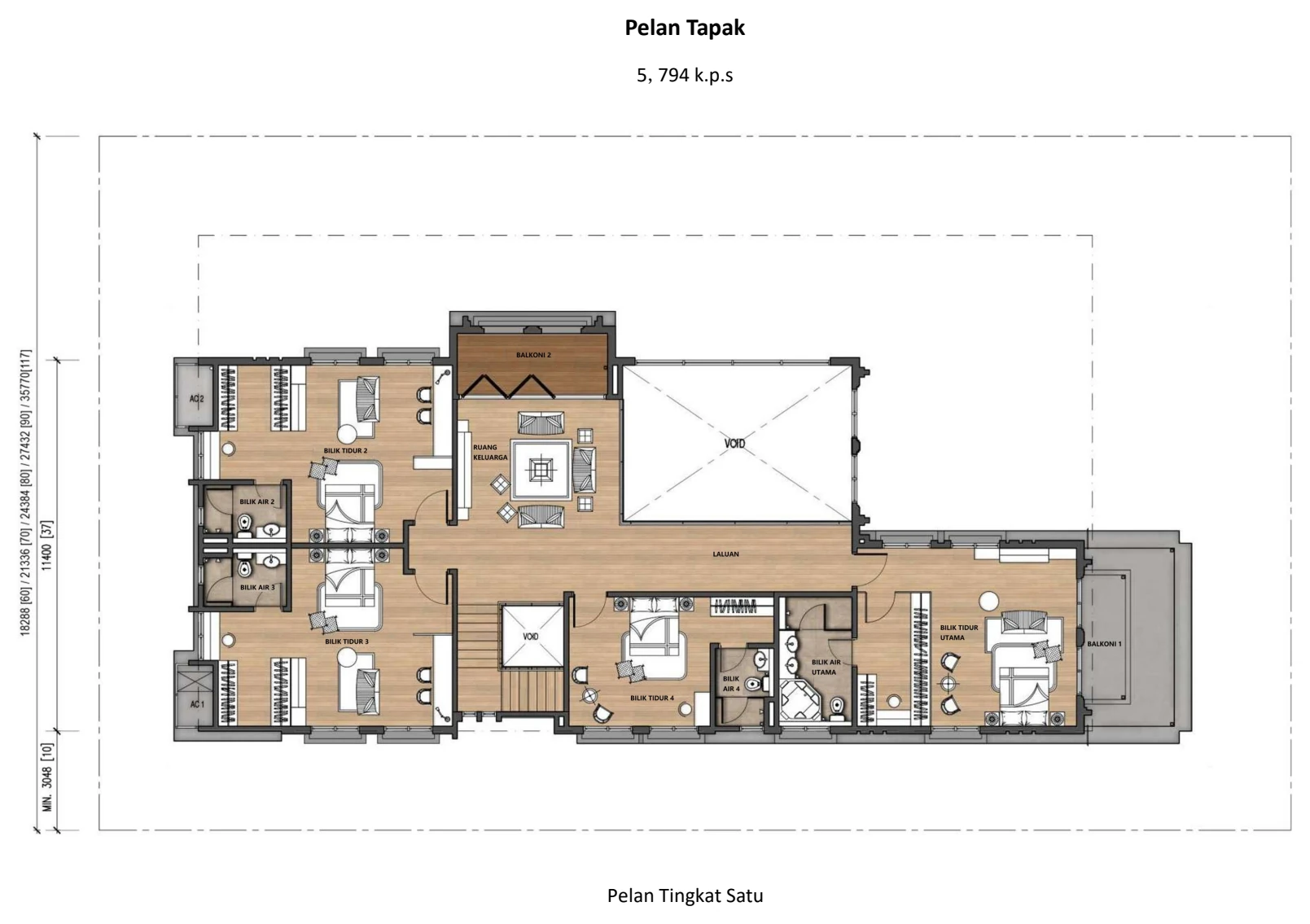 LAMAN BUKIT Pelan Tingkat - 8118-81