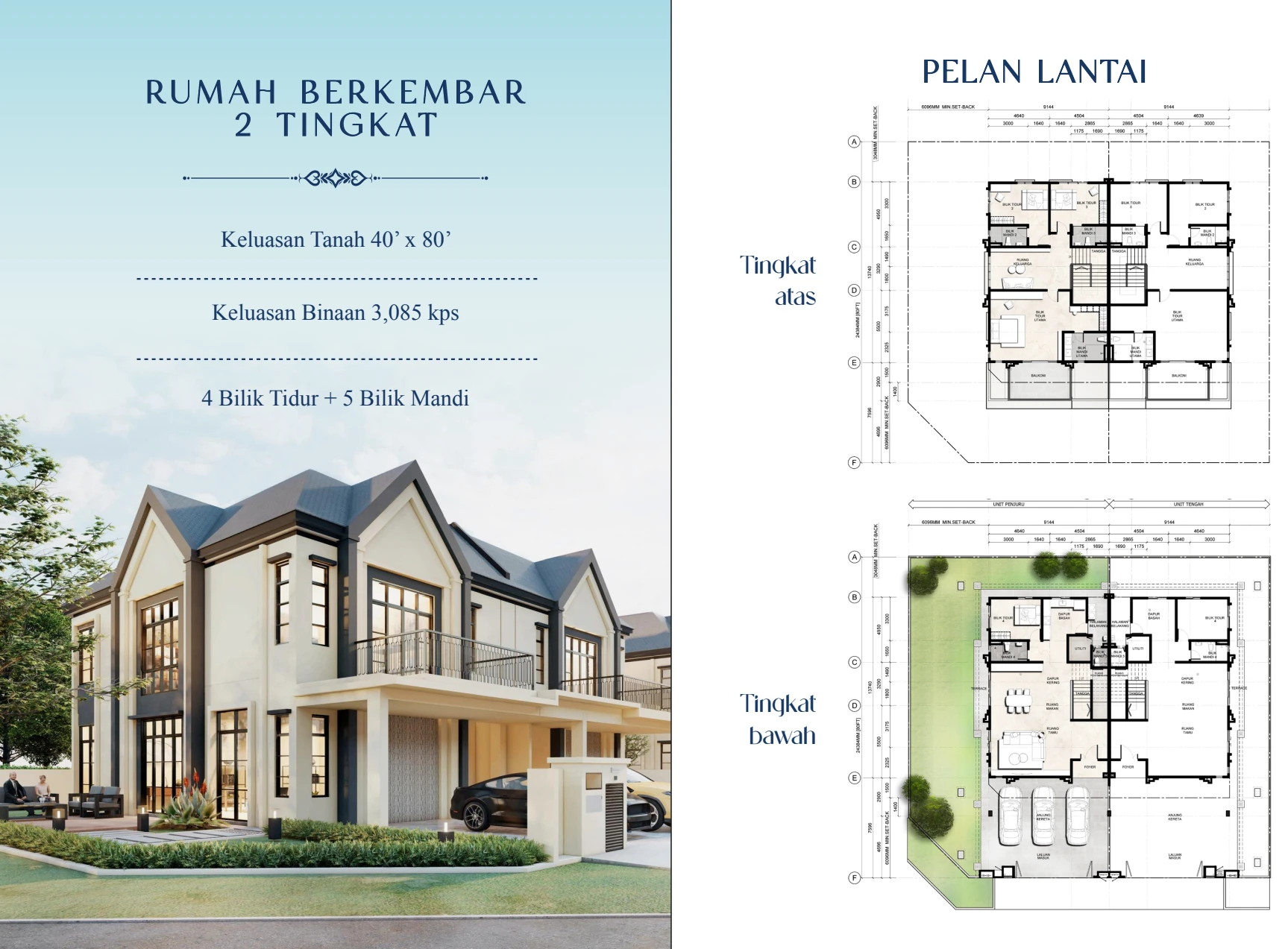 AUSTIN DUTA Pelan Lantai - 8326-28