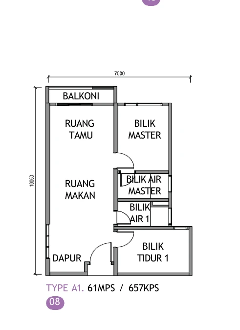 Milla Residence Type A1