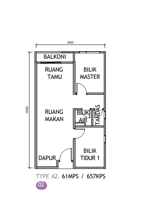 Milla Residence Type A2