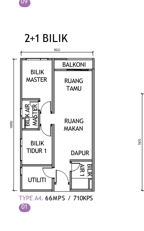 Milla Residence Type A4