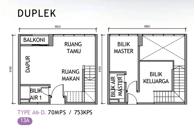 Milla Residence Type A6-D