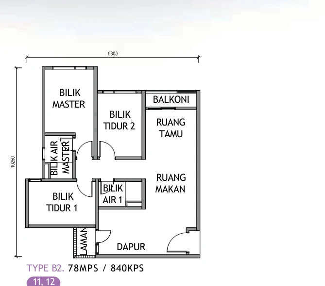 Milla Residence Type B2