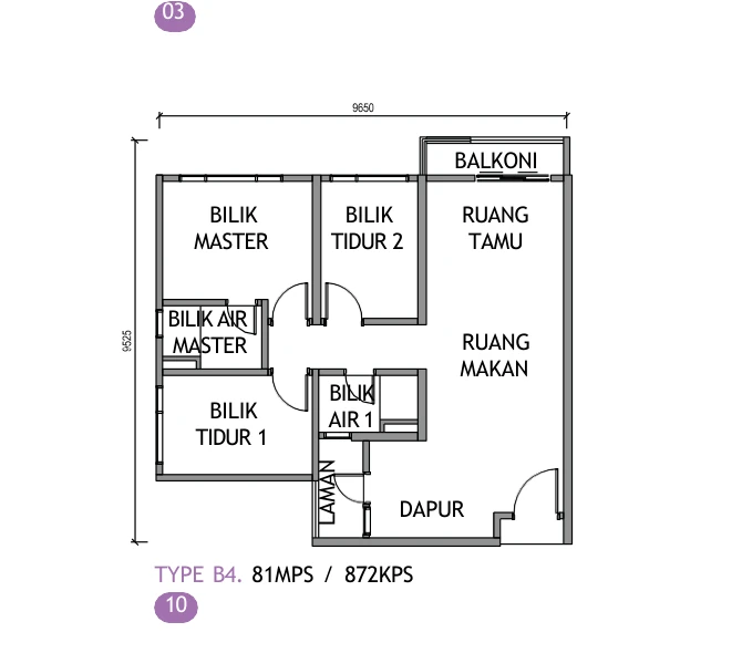 Milla Residence Type B4