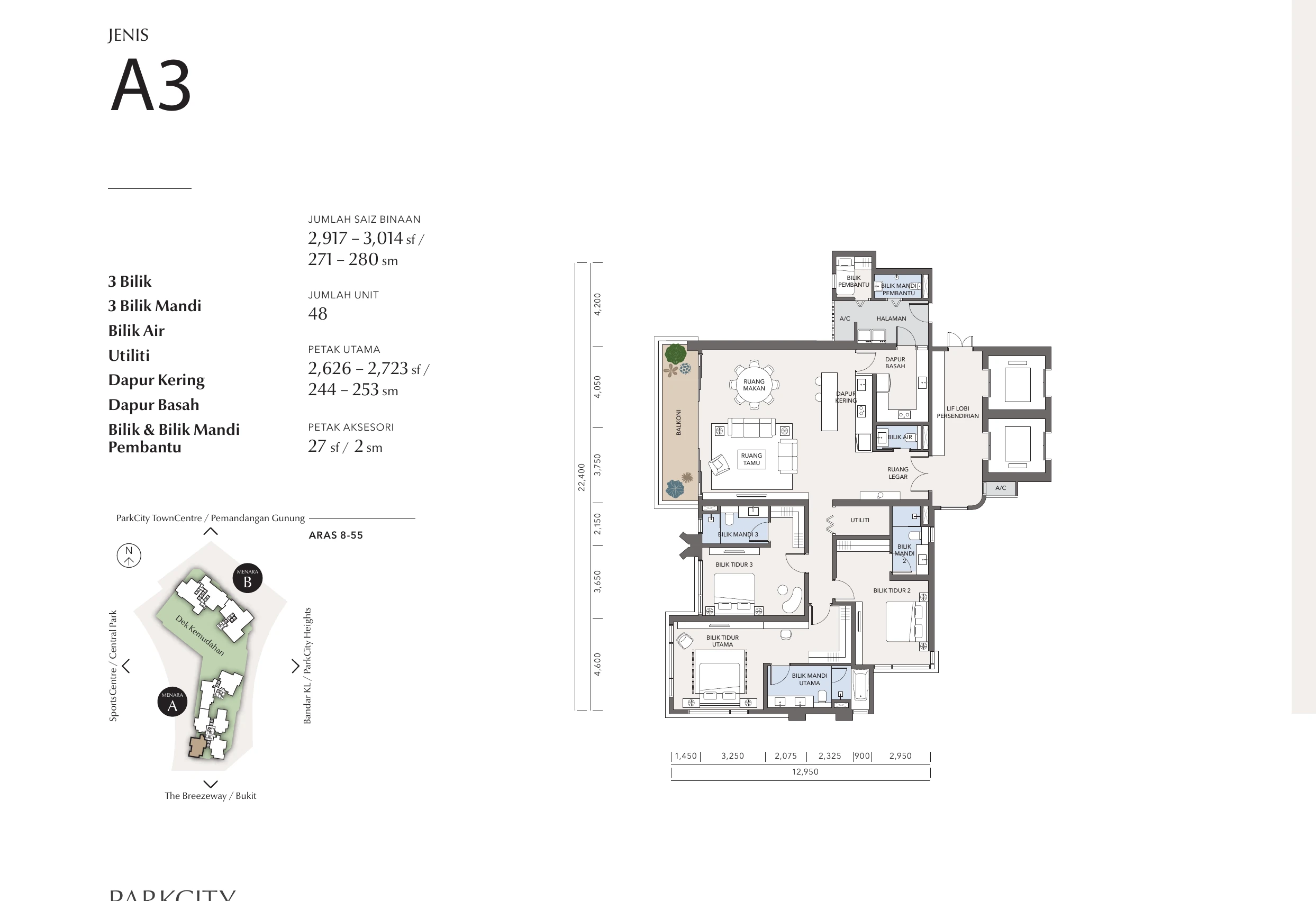 Parkcity Residences Type A3