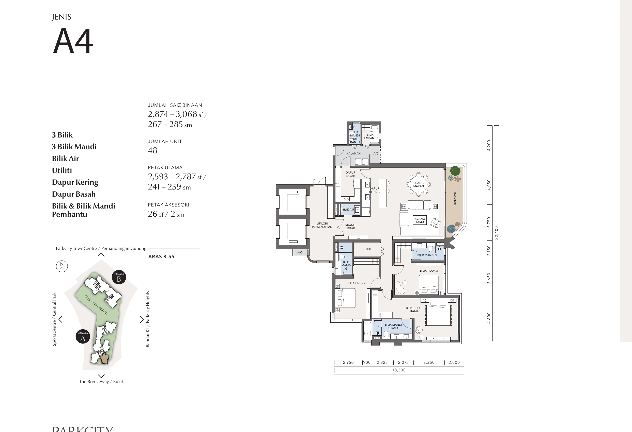 Parkcity Residences Type A4
