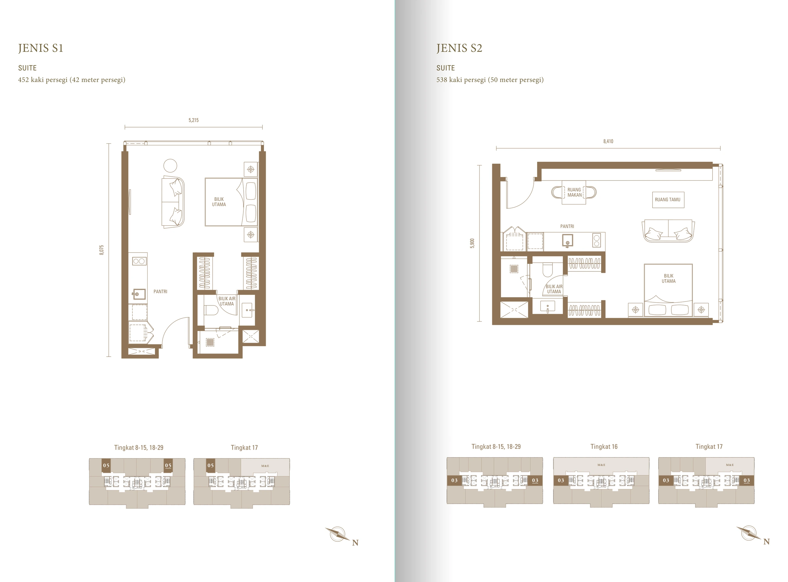 Pavilion Damansara Heights Phase 4 Suite floor plan page 1