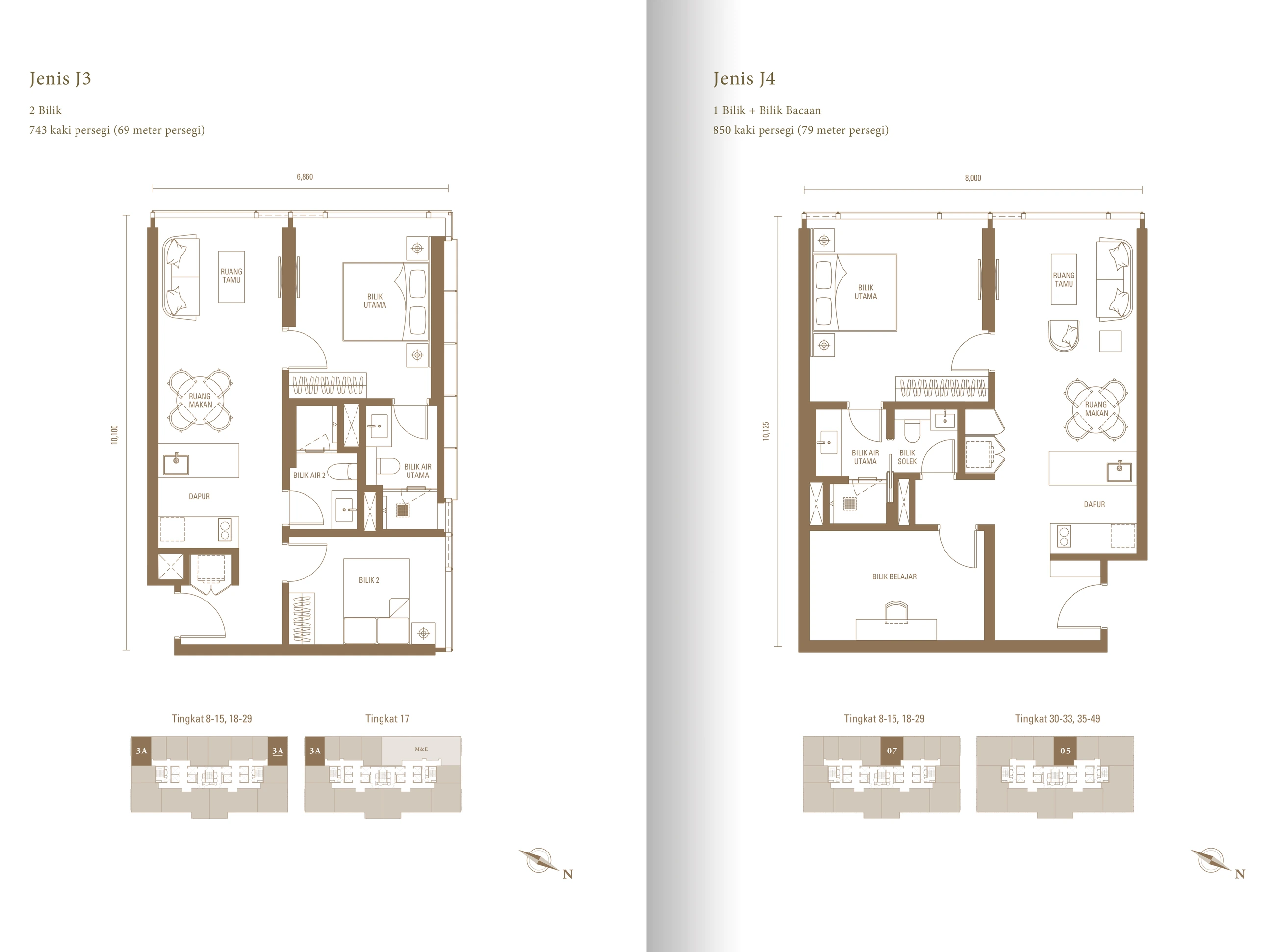 Pavilion Damansara Heights Phase 4 Suite floor plan page 3