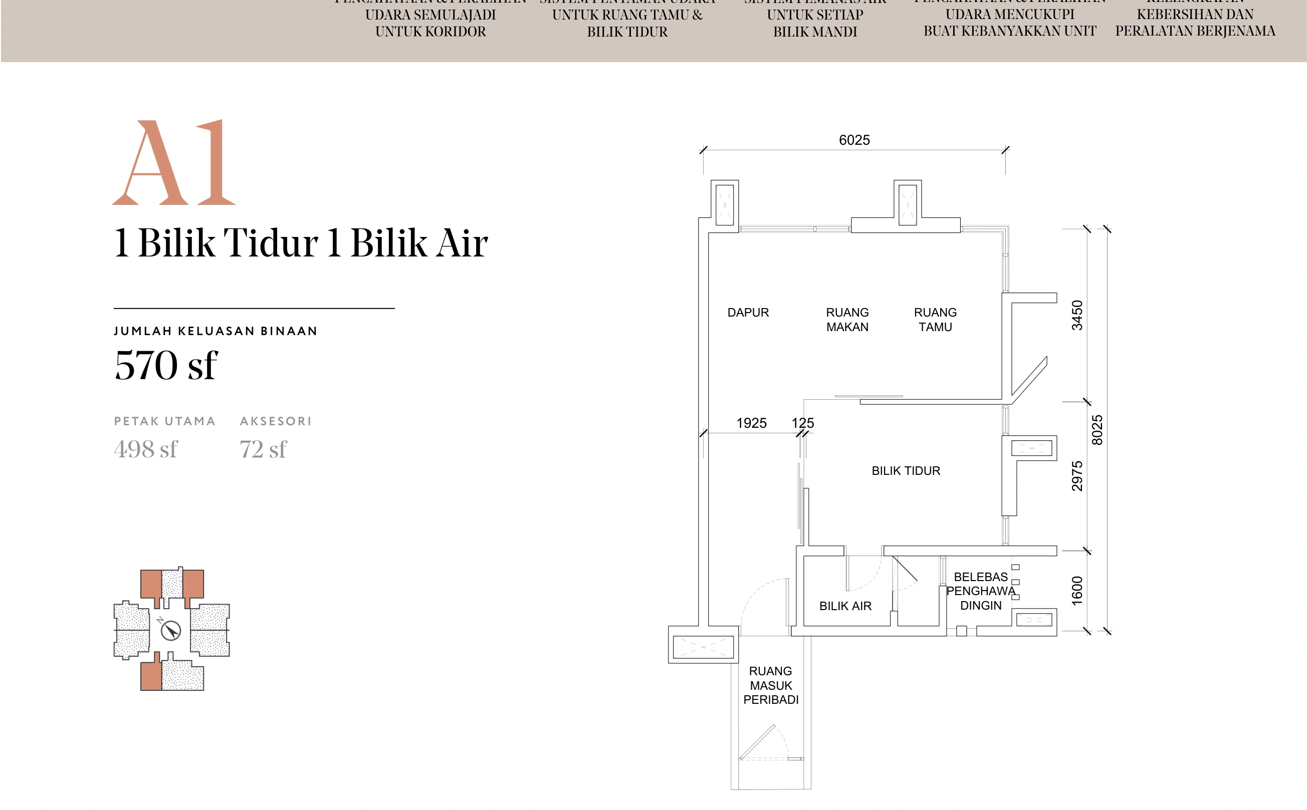 Residensi Lentera Bangsar Jenis A1