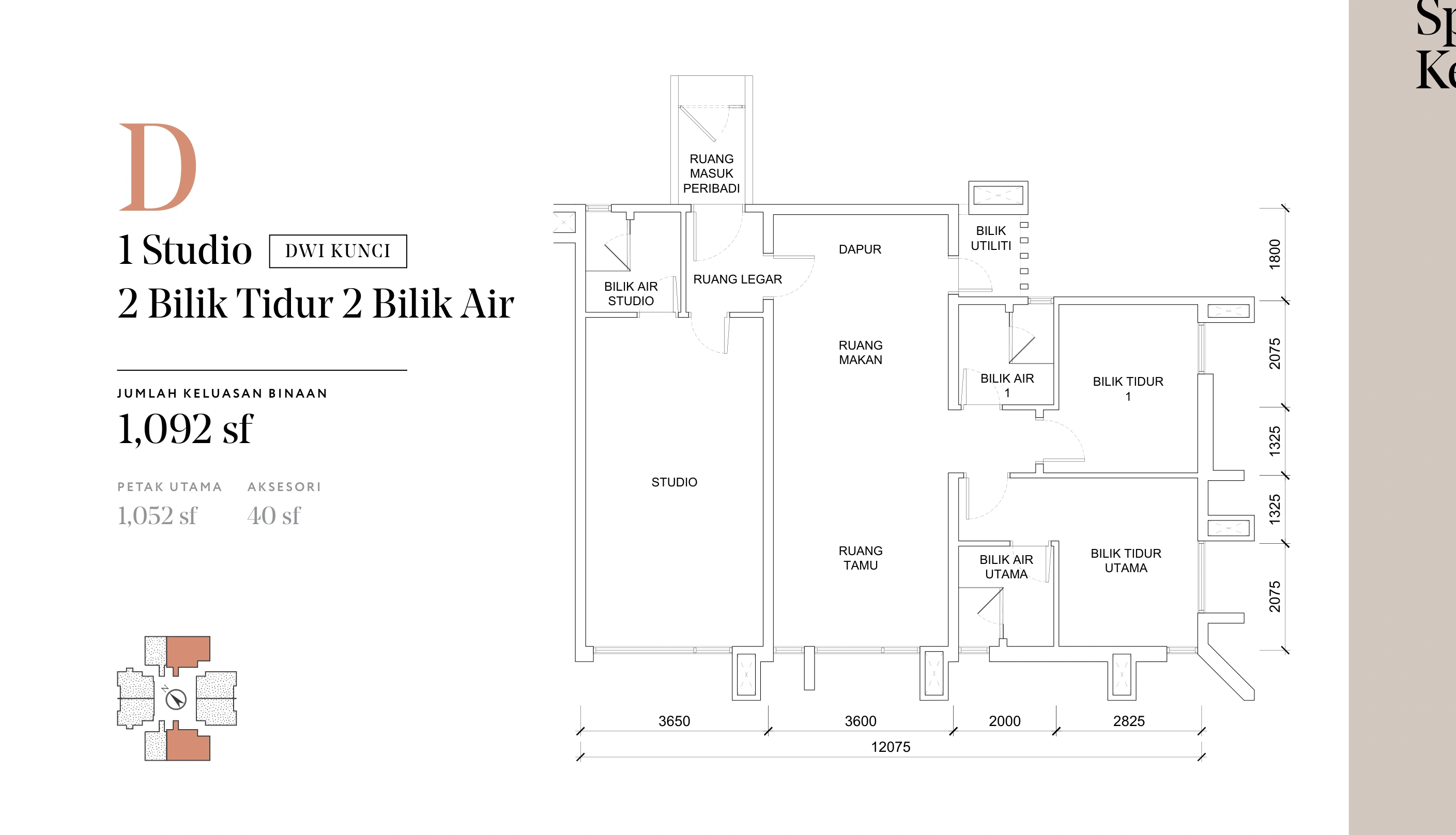 Residensi Lentera Bangsar Jenis D