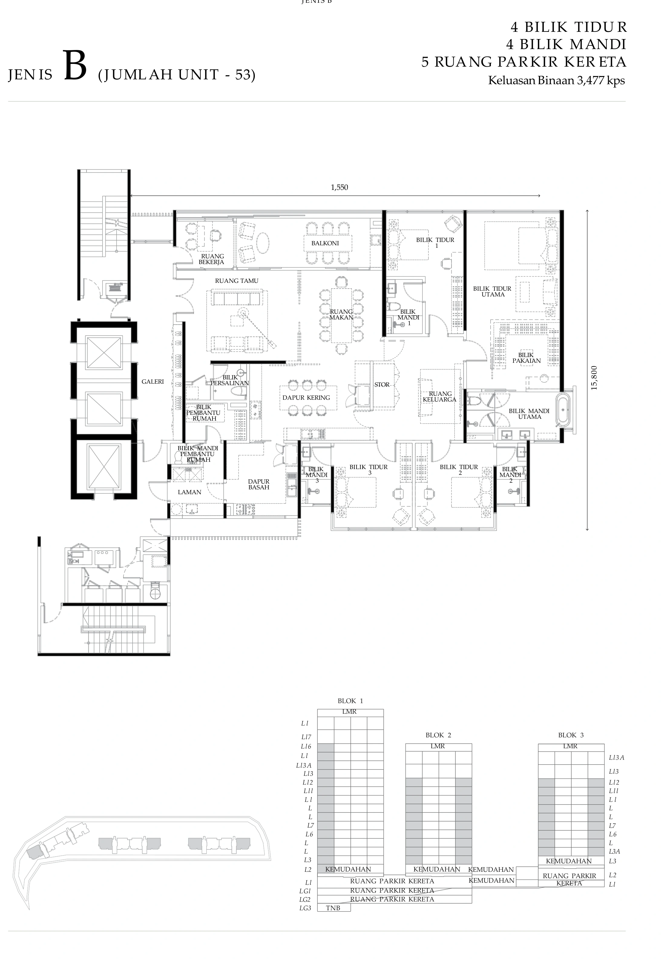 Residensi Opera Jenis B