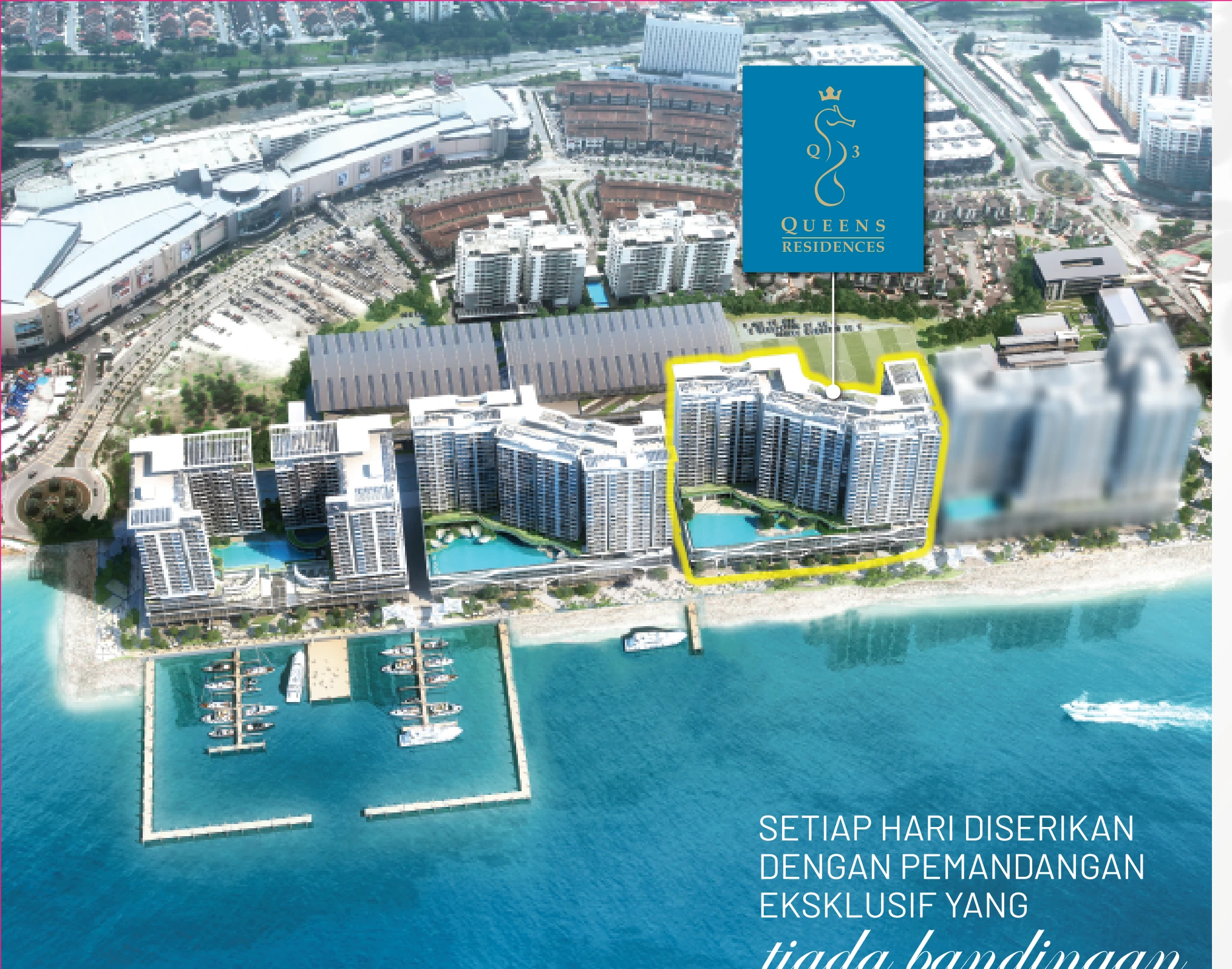 QUEENS RESIDENCES Q3 Daerah Barat Daya, Pulau Pinang