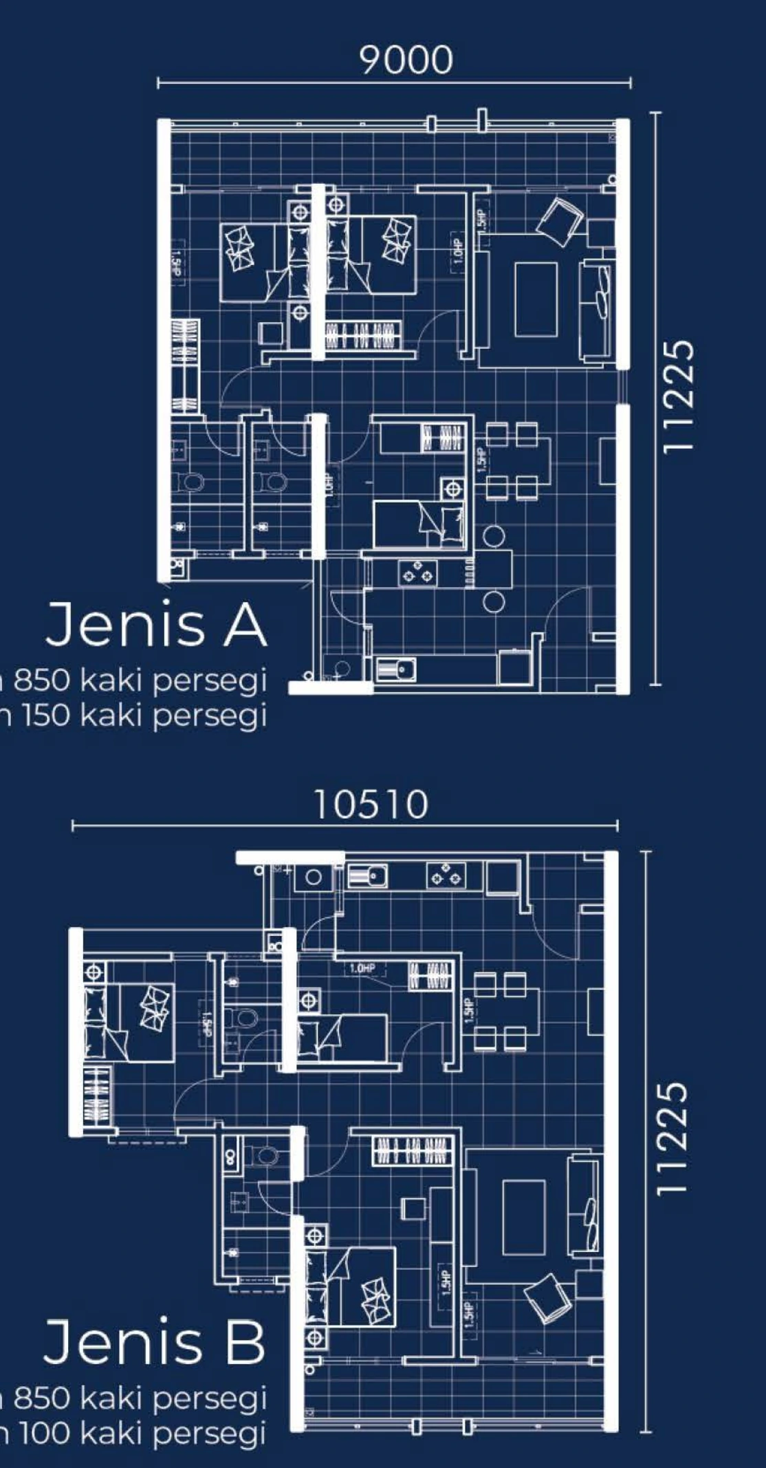 THE CUBE Types A and B
