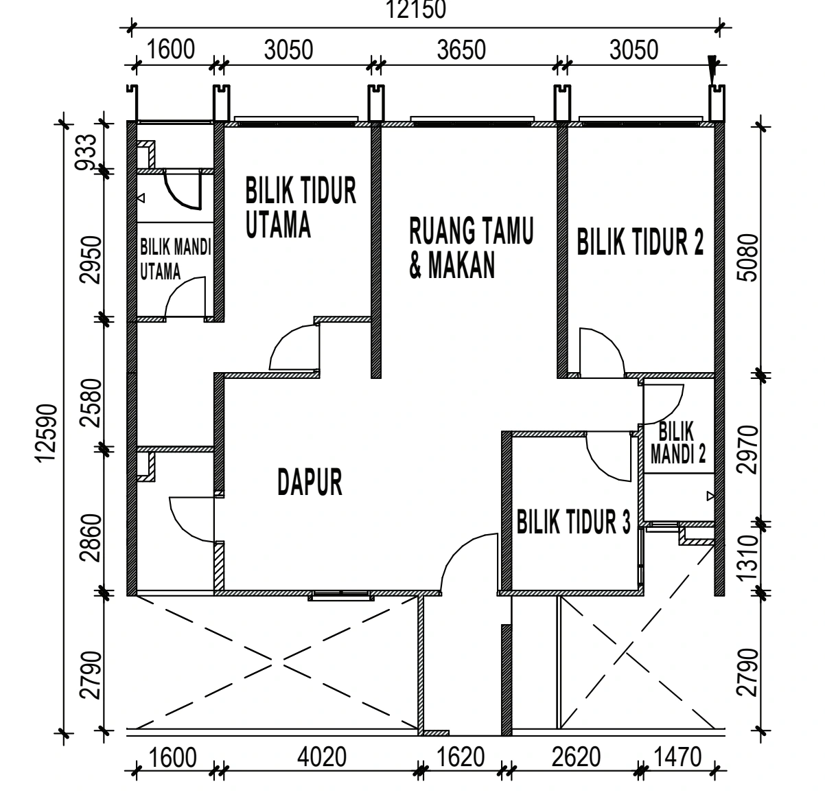 WATERSTONE Unit layout