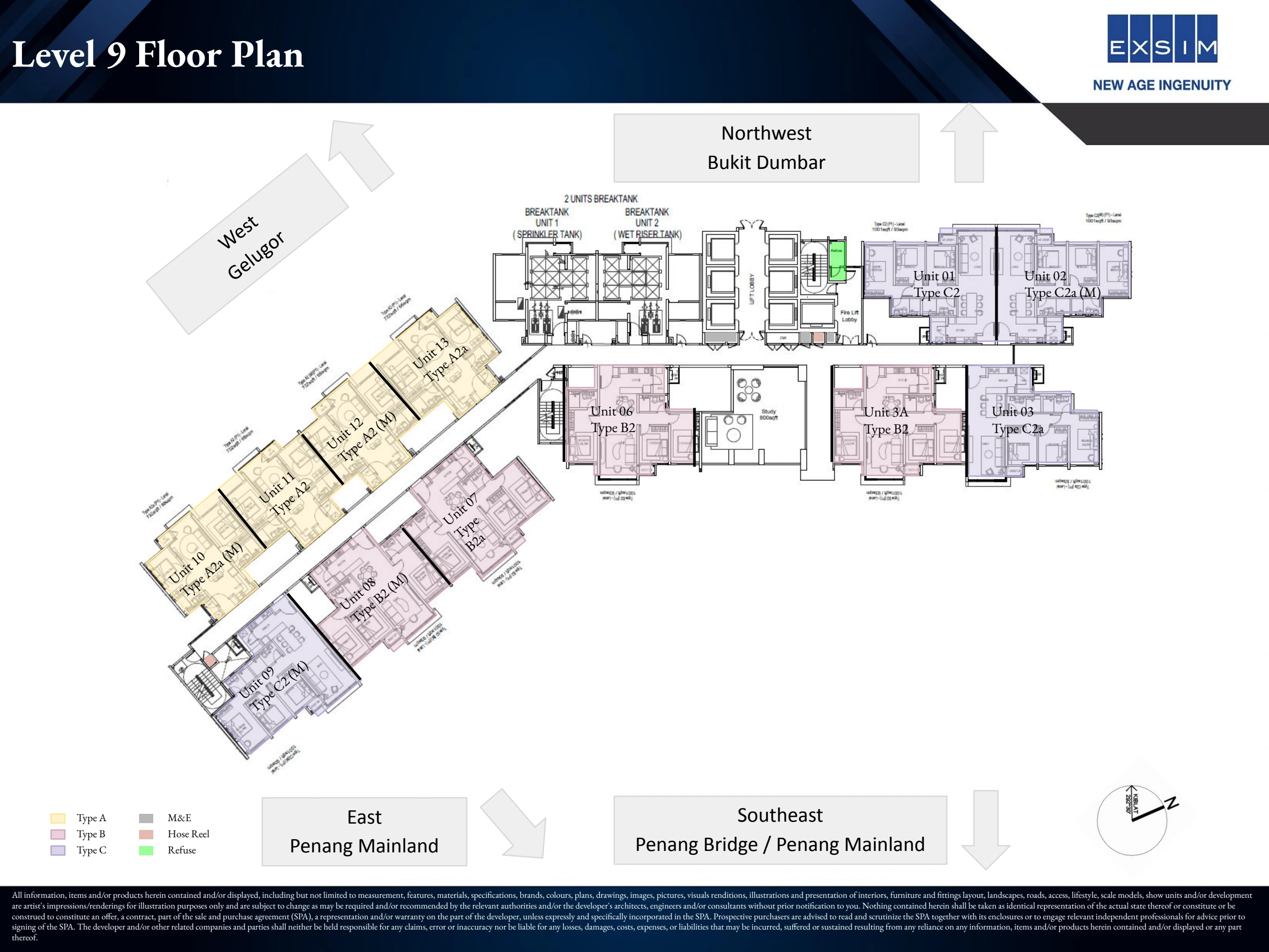 THE LIGHTHAUZ Level 9 floor plan