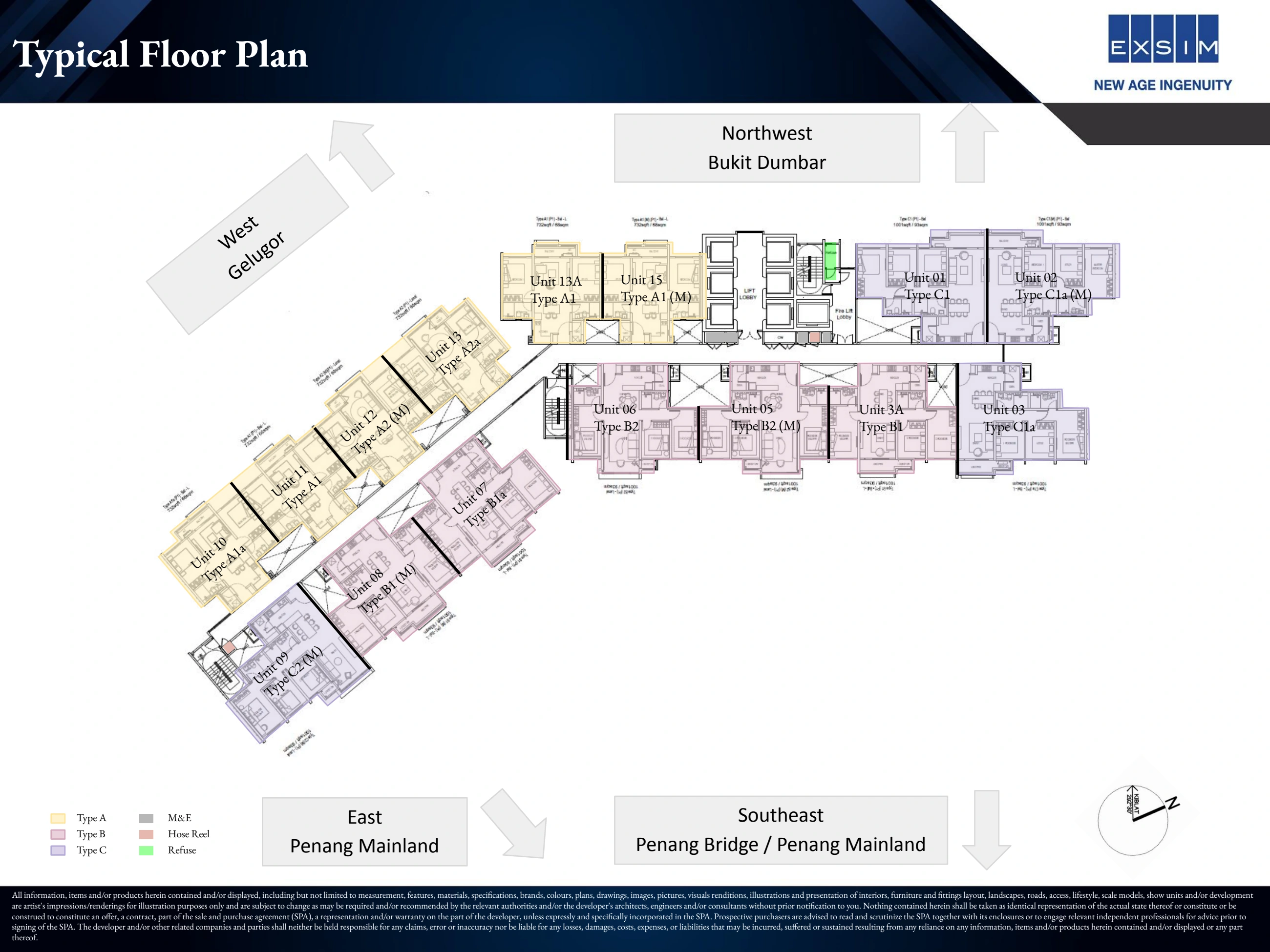 THE LIGHTHAUZ Typical floor plan