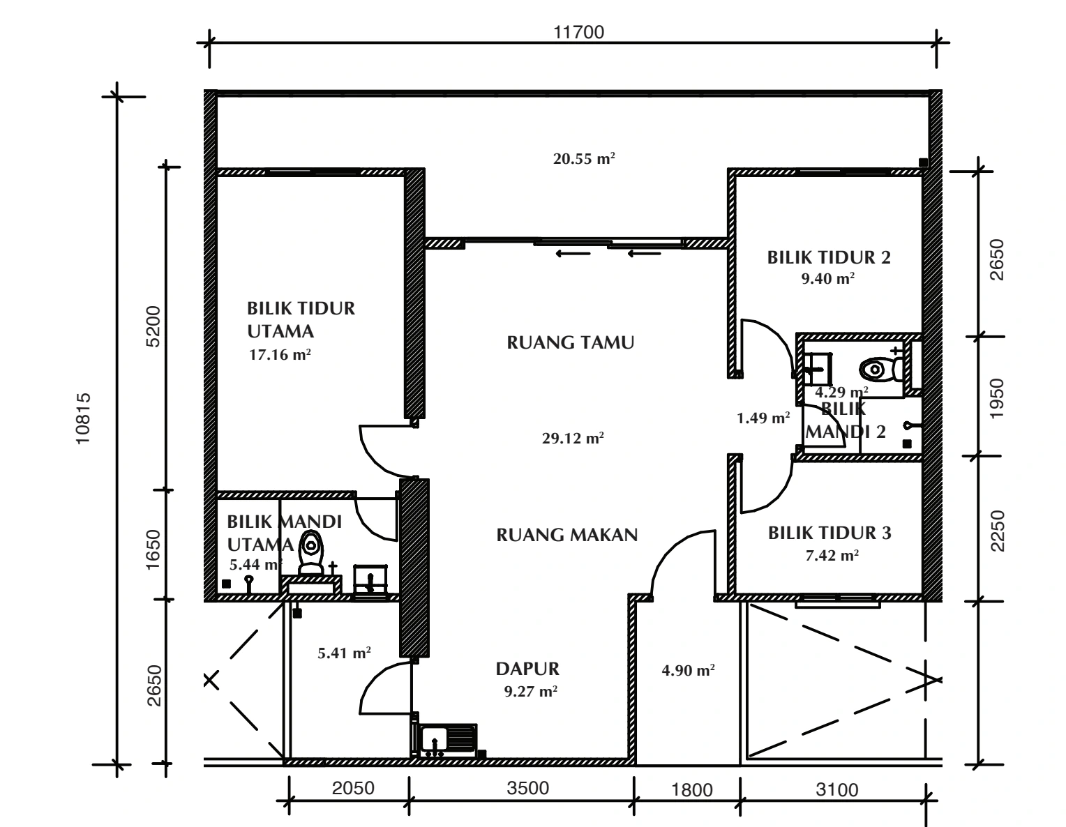 CENTRAL RESIDENCE Unit layout
