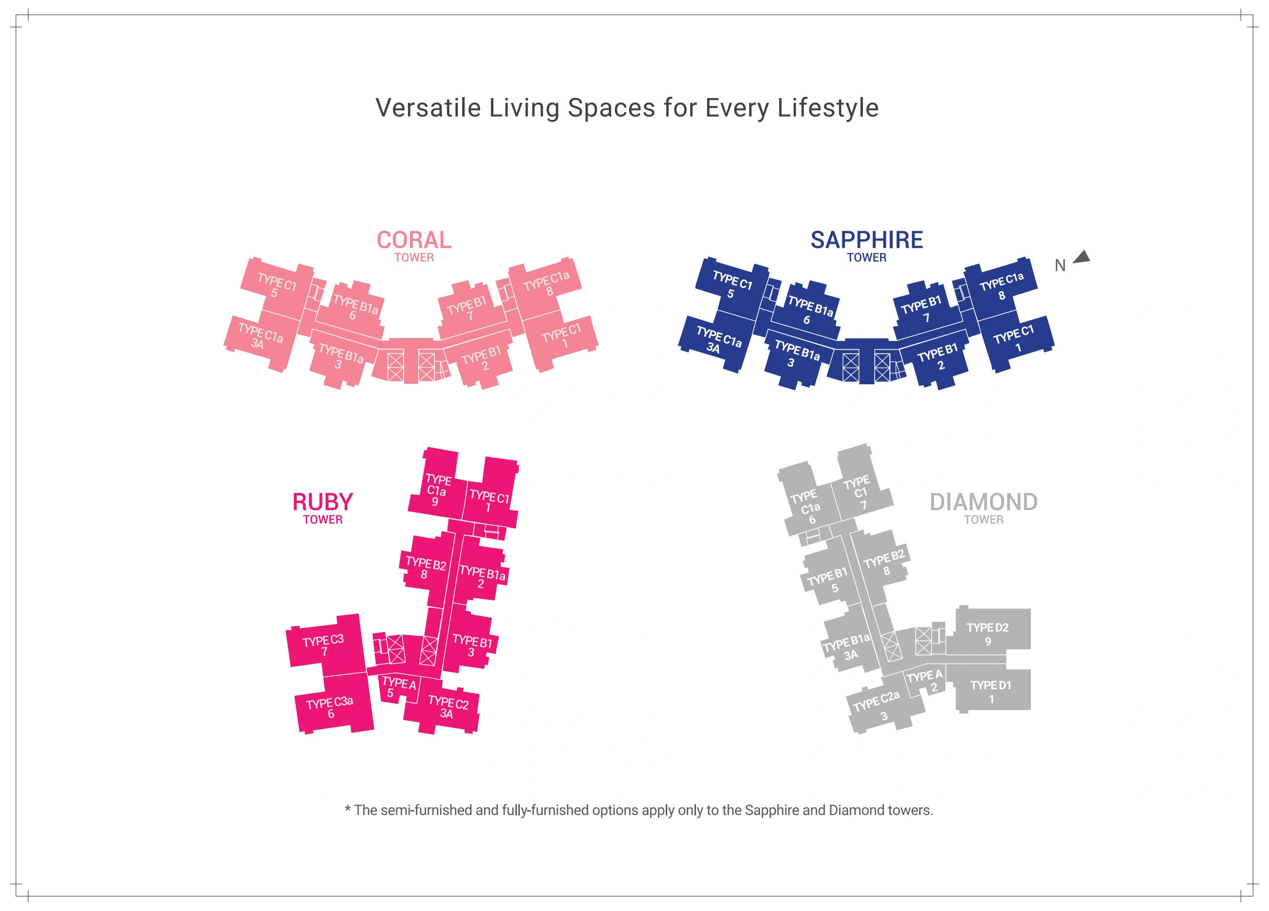 Gem Residence Typical floor plan