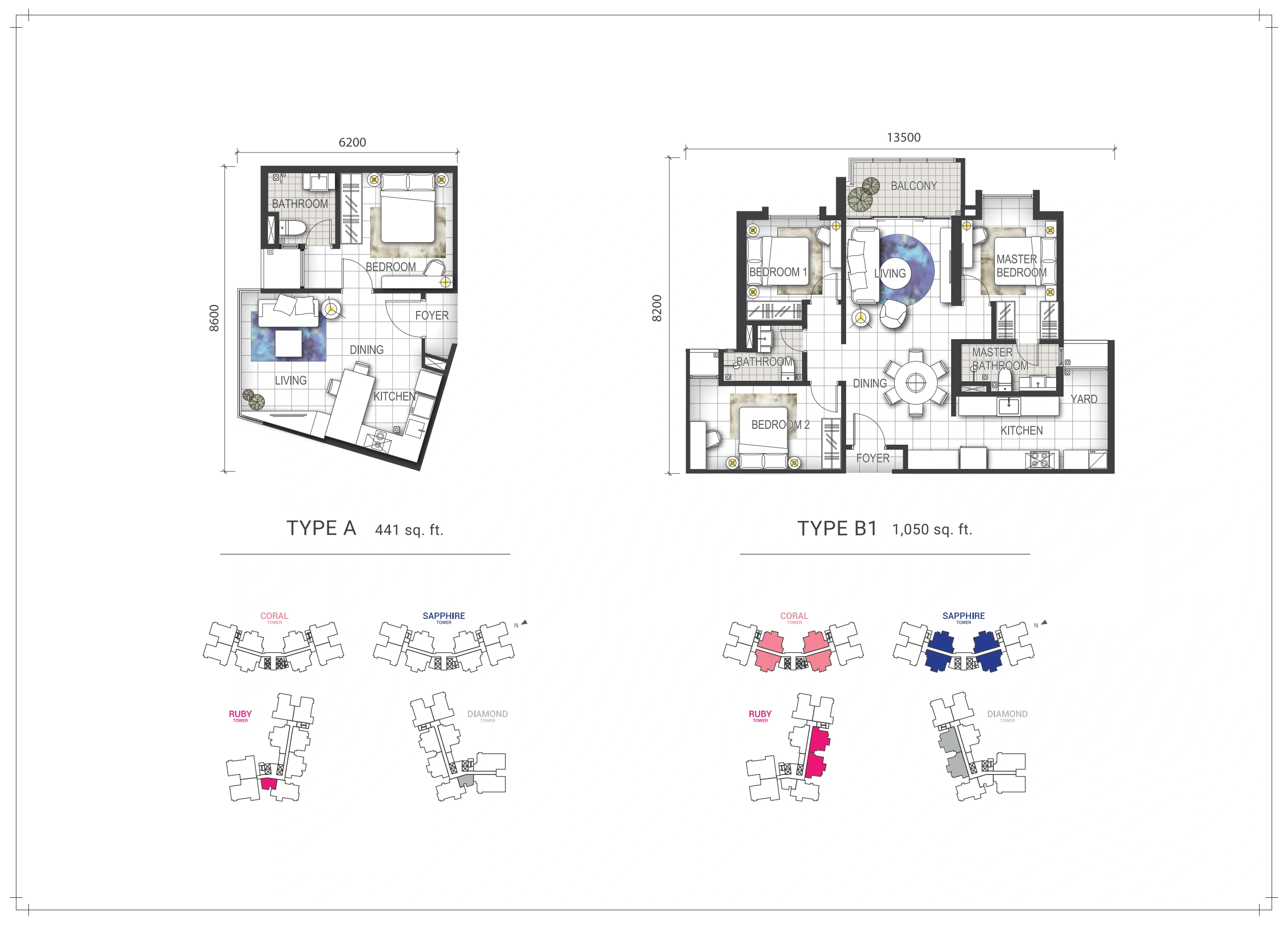 Gem Residence Type A and B1