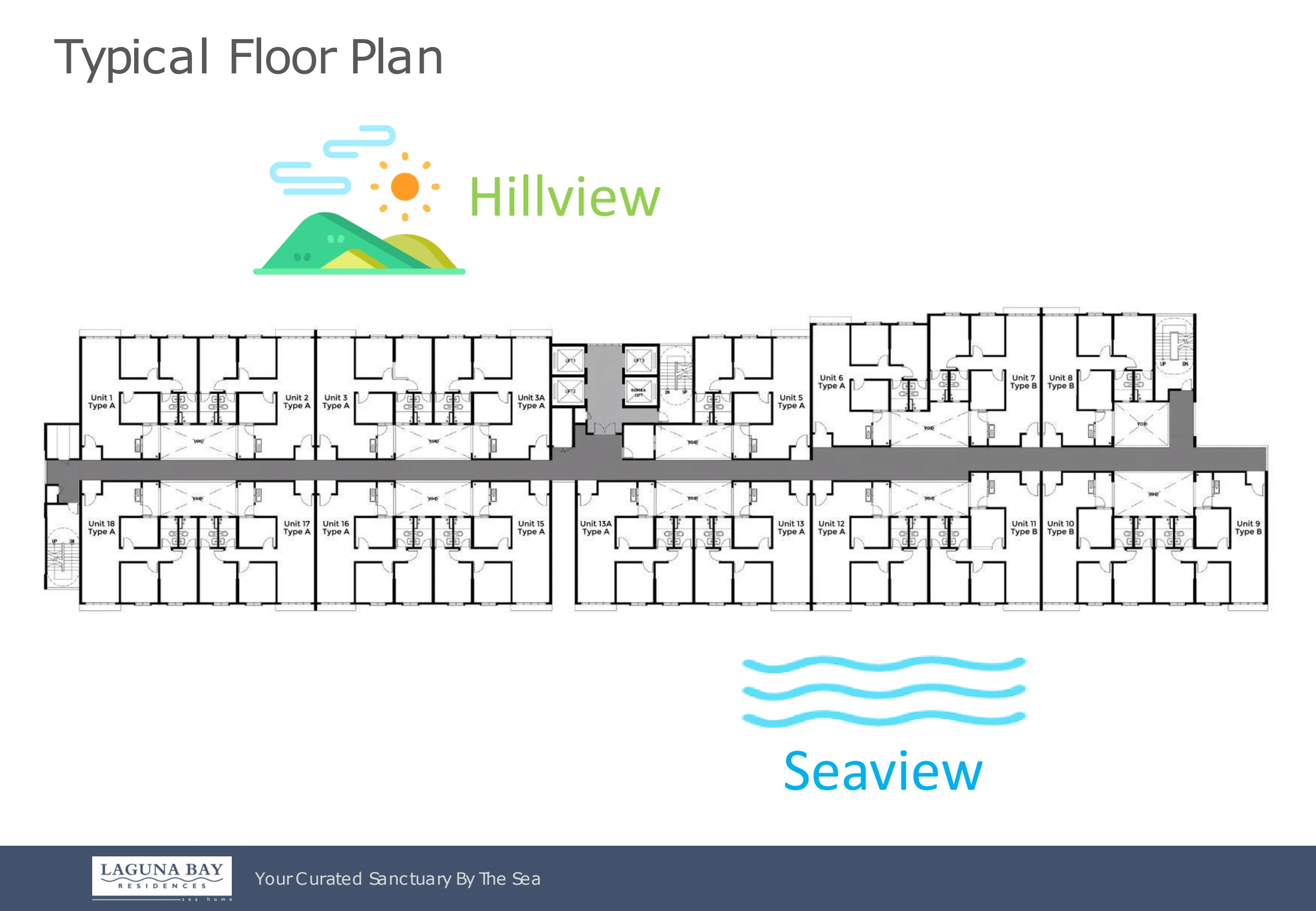 Laguna Bay Residences * Typical floor plan