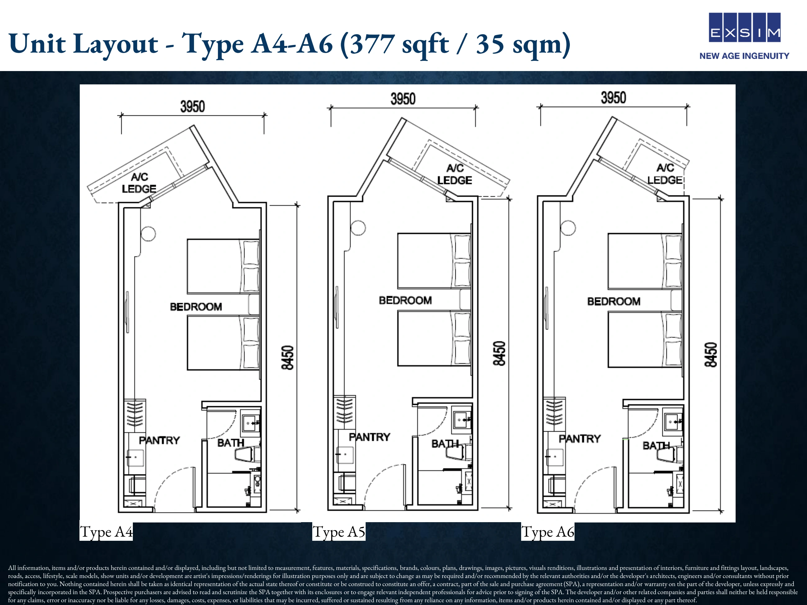 NOORDINZ SUITES @ GEORGE TOWN Type A4-A6