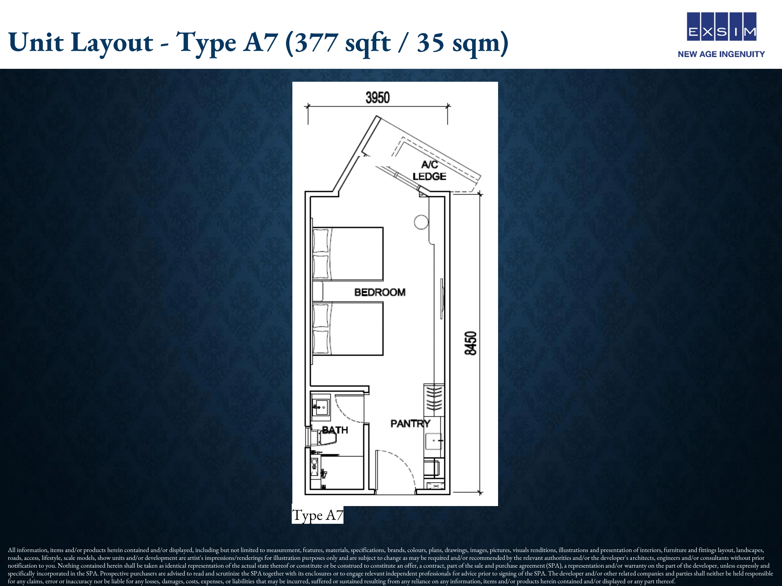 NOORDINZ SUITES @ GEORGE TOWN Type A7