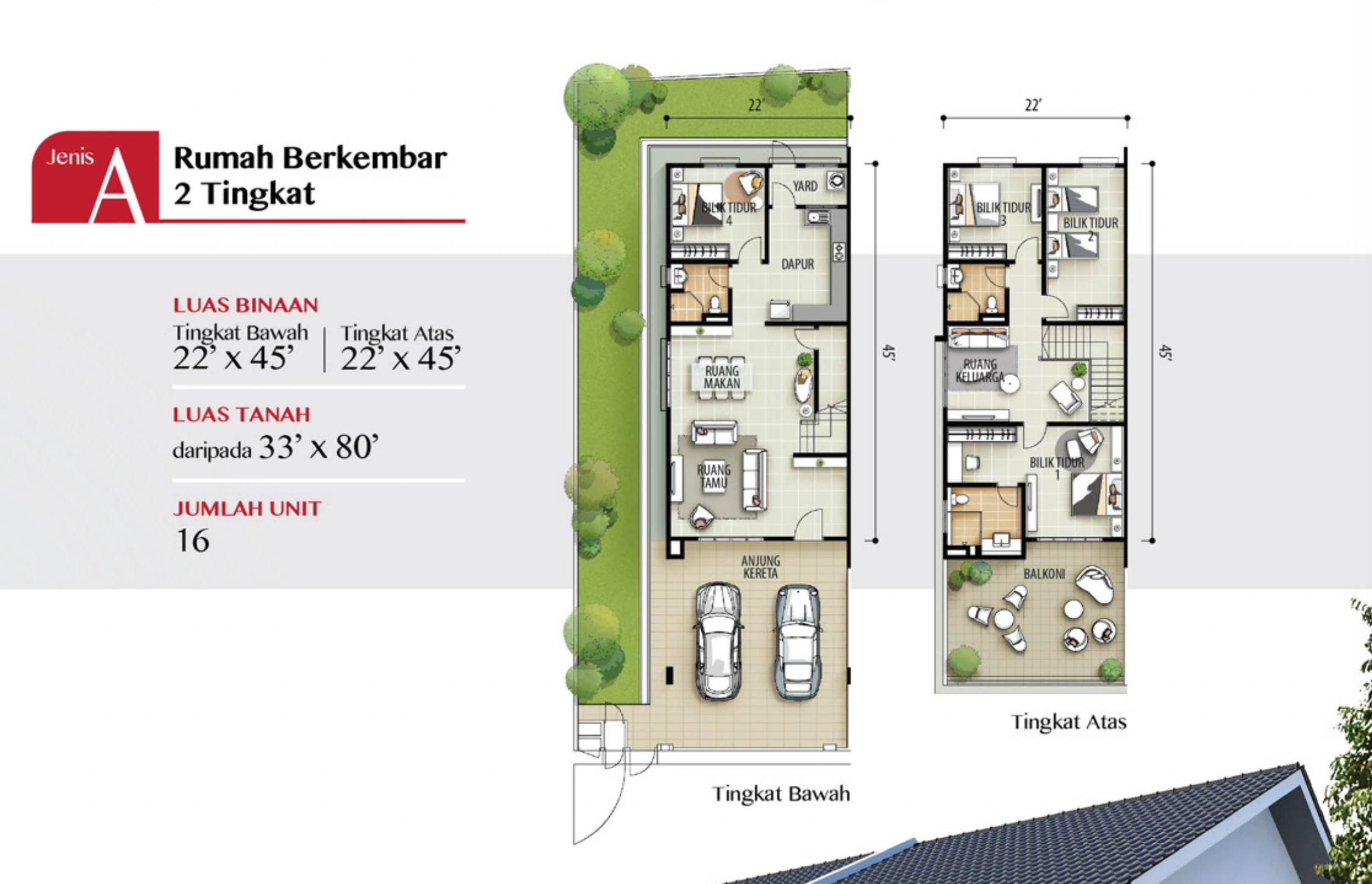 Sanctuary Suria Type A - Semi-D ground and first floor